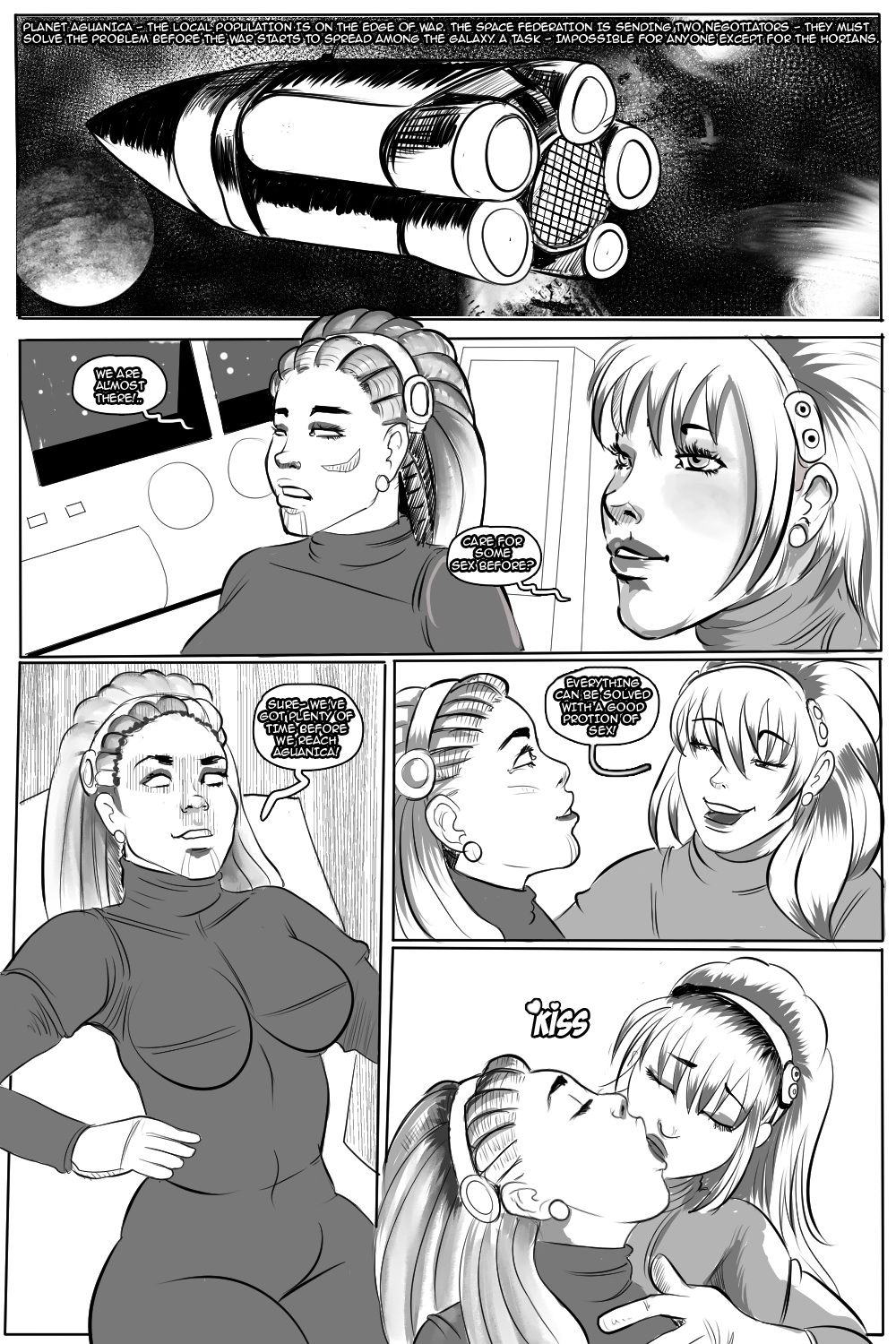 Anna The Horian: Conflict on Aguanica page 4 full