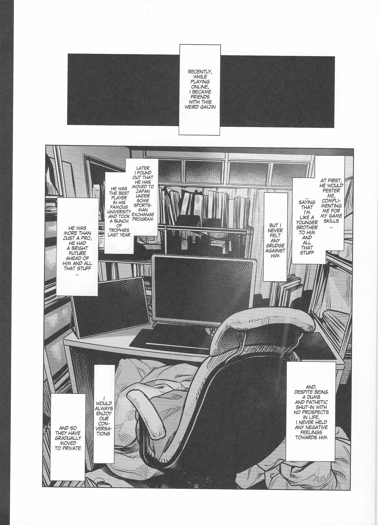Ryuugakusei D-kun no Seishori Jijou | D-kun's Stress Relieving Circumstance page 2 full