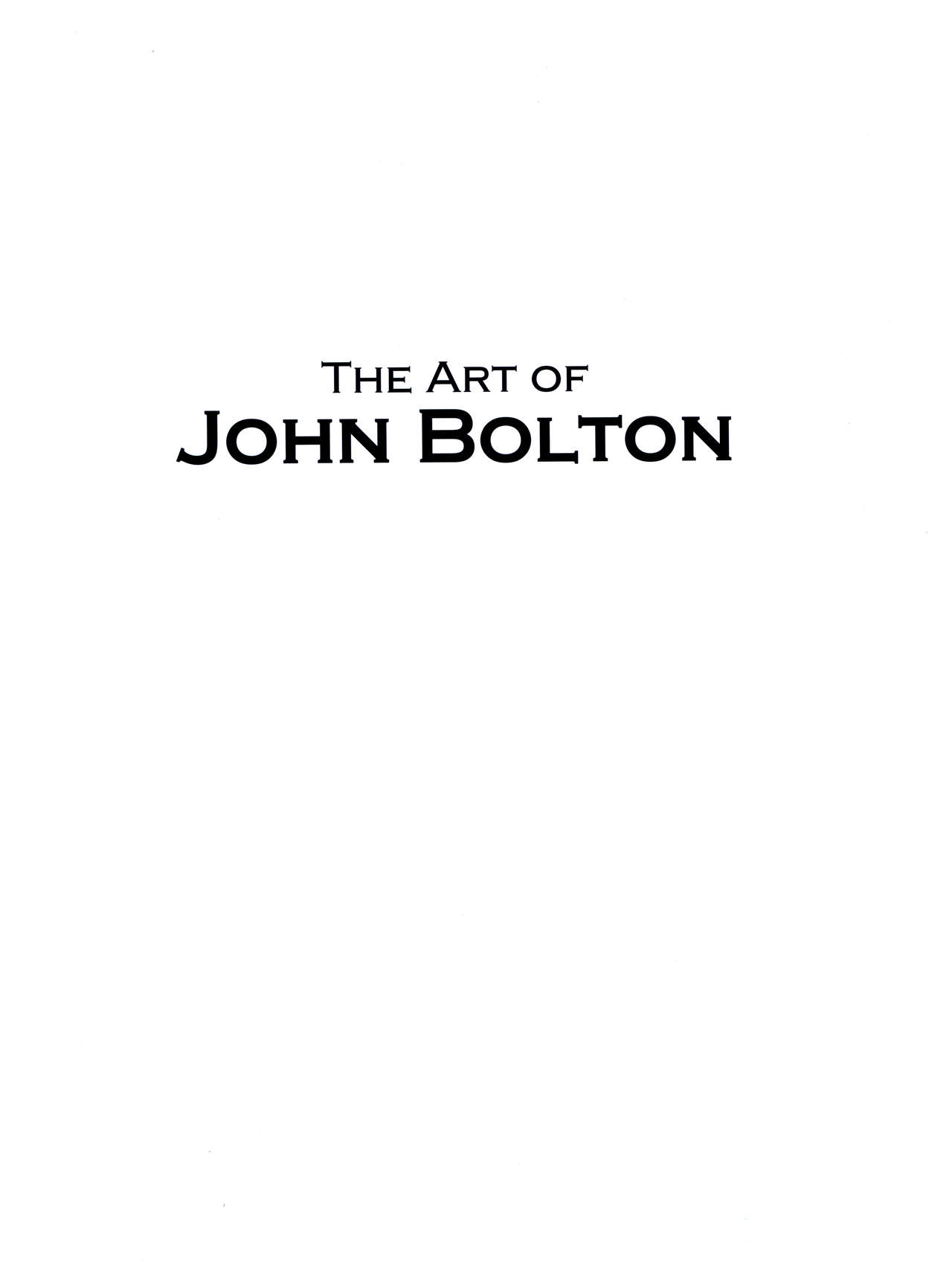 Art Fantastix #06 - The Art of John Bolton page 3 full
