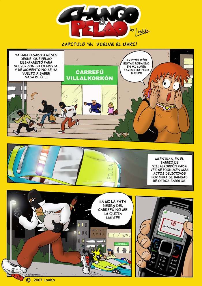 Chungo y Pelao. Vol. 2 page 1 full