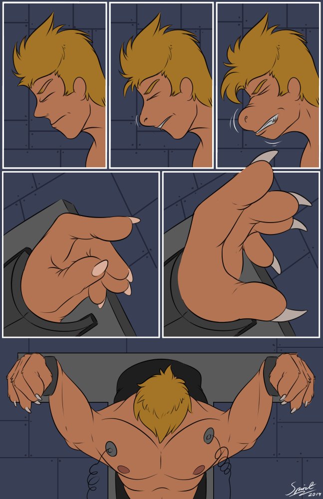 Werewolf Firefighter page 8 full