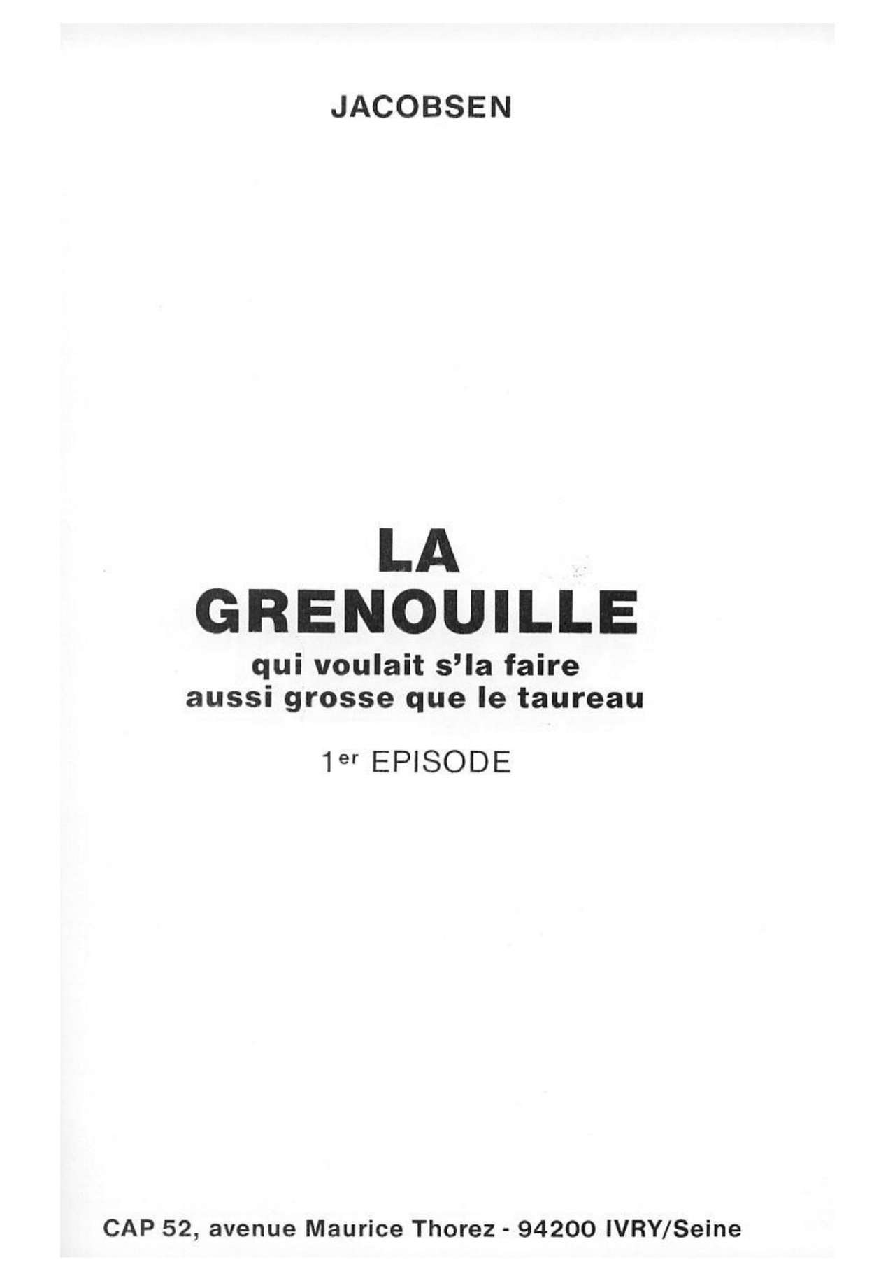 La grenouille page 2 full