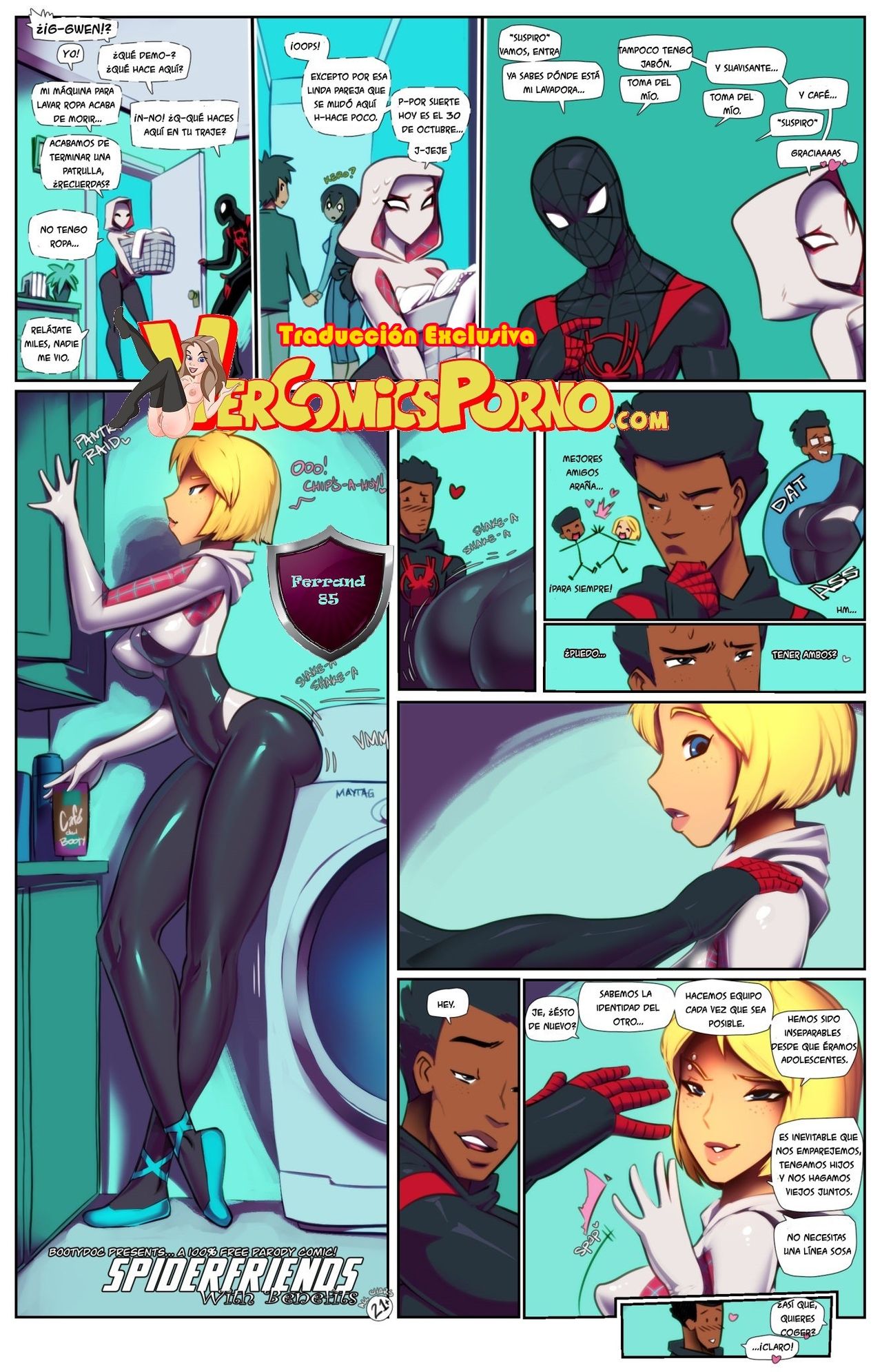 Spiderfriends with benefits page 1 full