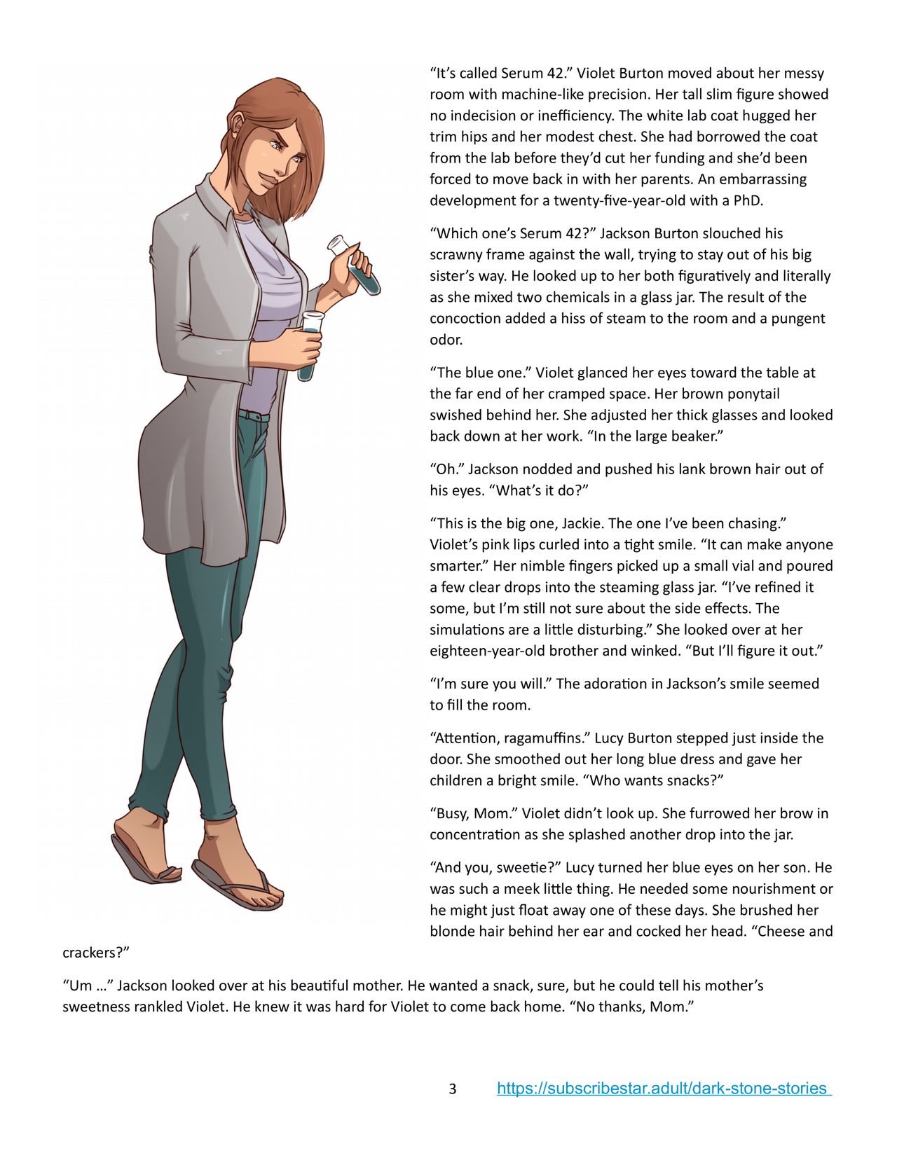 Serum 42XXL Chapter 1 page 3 full