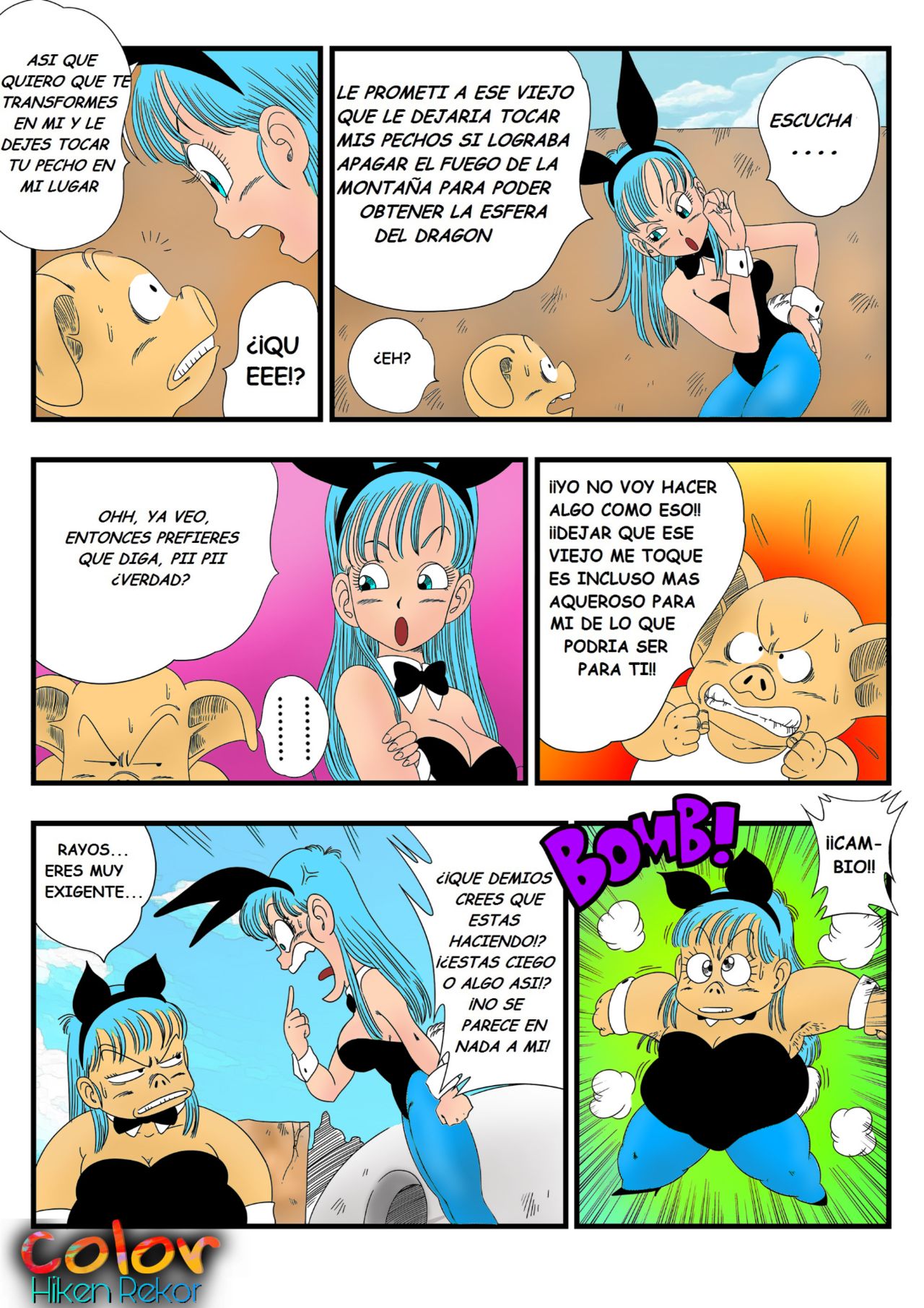 Bunny Girl Transformation page 5 full