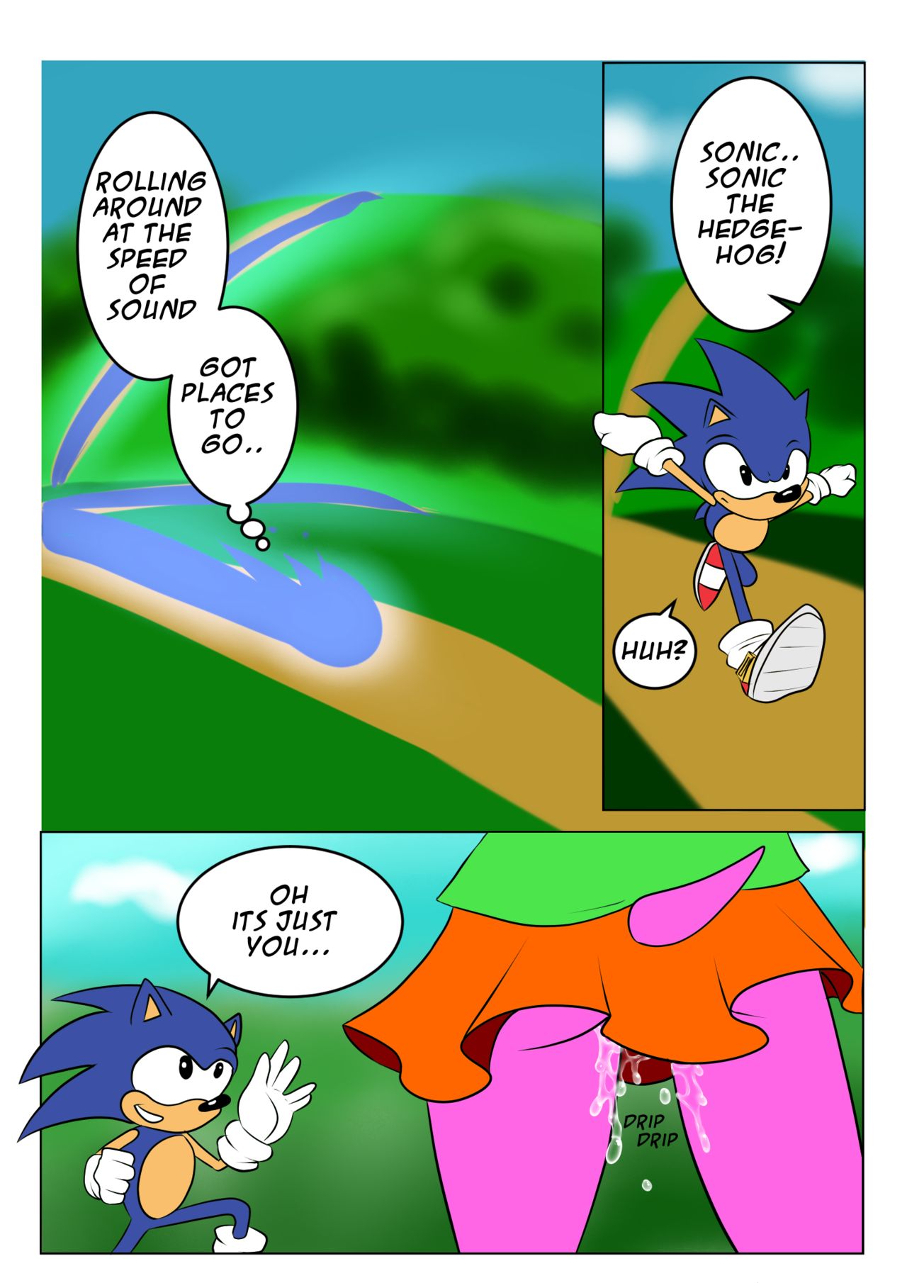 Wet Amy page 1 full