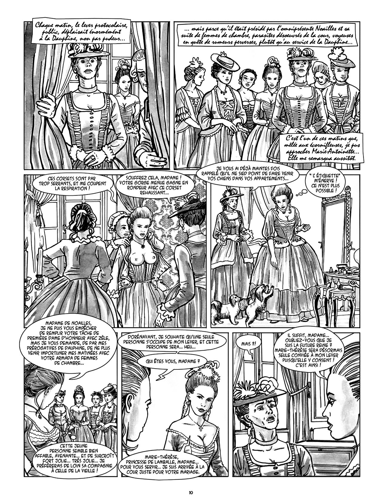 Les plaisirs d'une reine  - La vie secrete de Marie-Antoinette page 10 full