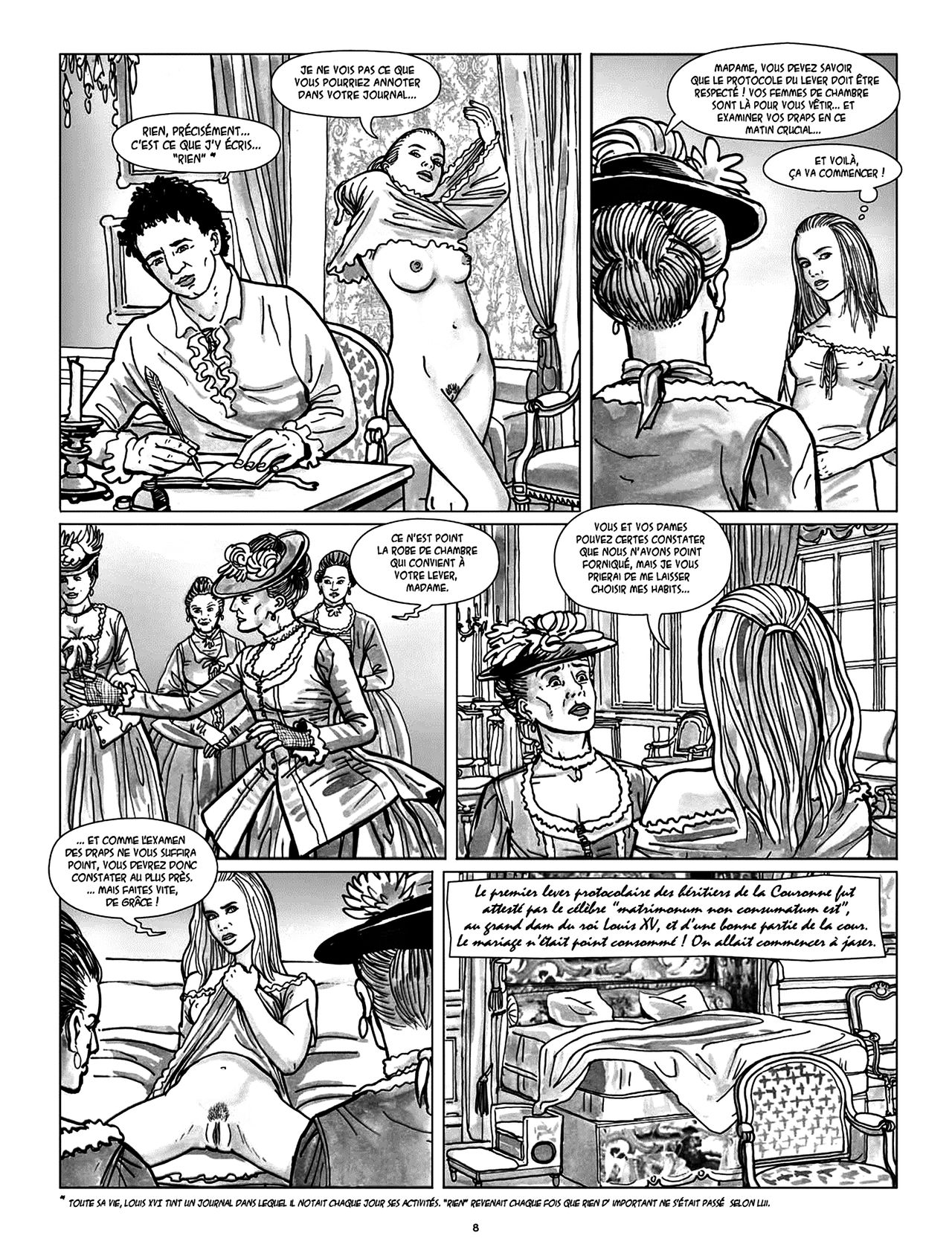 Les plaisirs d'une reine  - La vie secrete de Marie-Antoinette page 8 full