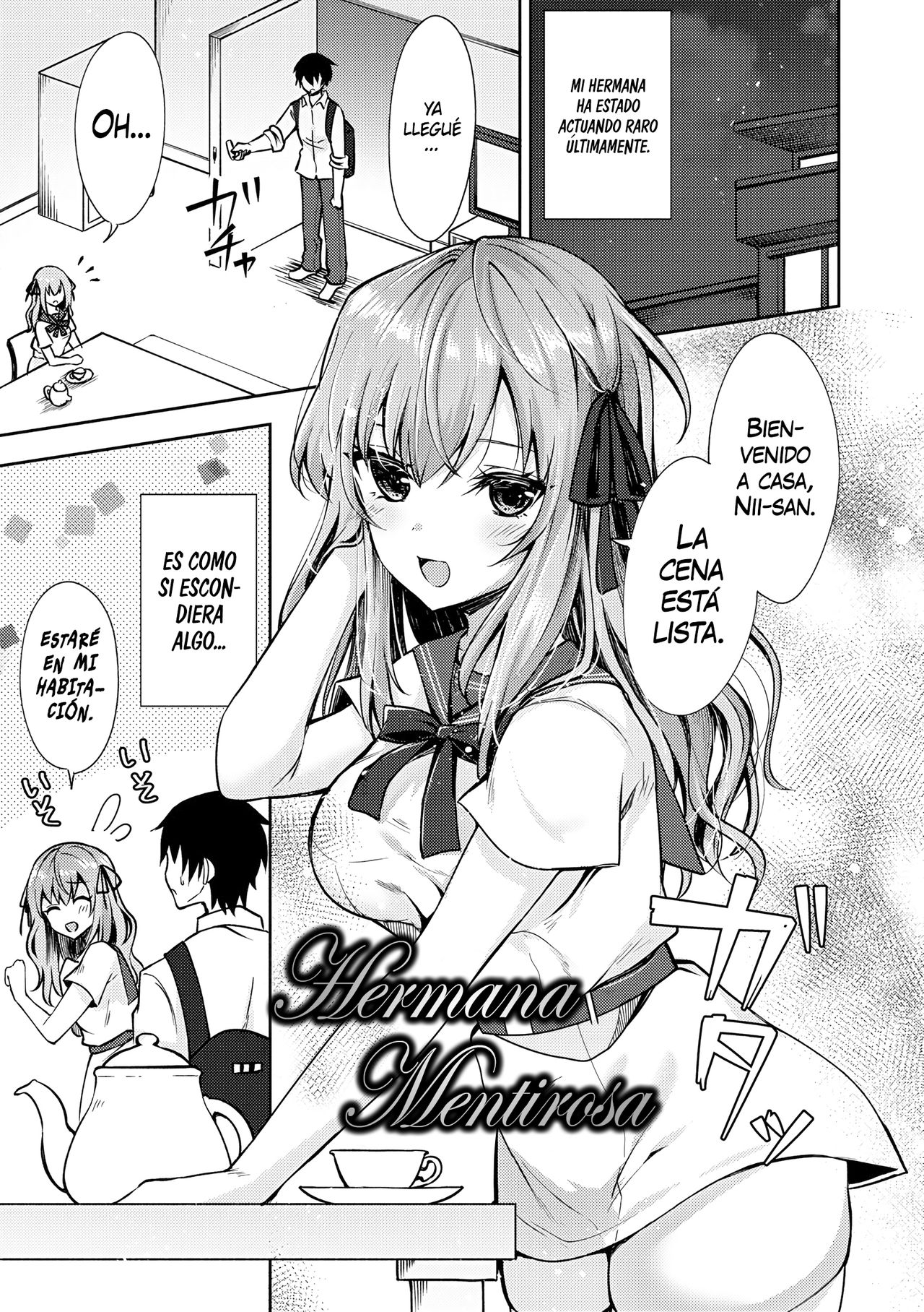 Usotsuki Sister - Sister Lies | Hermana Mentirosa page 1 full