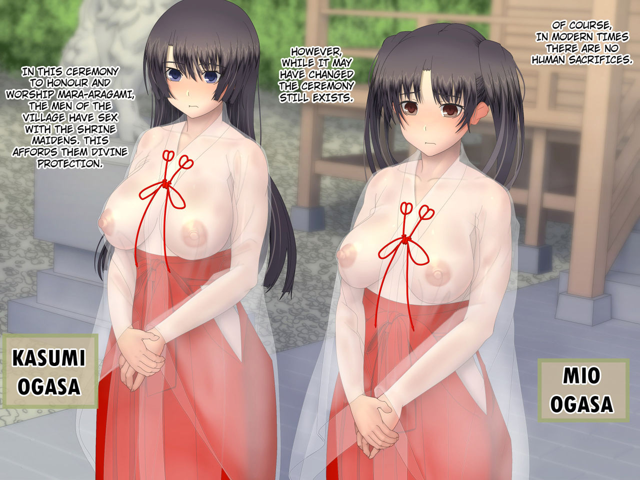Chinpounou ~Futari no Musume ga Mura no Otoko-tachi ni Yarareru Kisai~ | An Unusual Offering - A Festival Where Two Girls Are Raped By The Men Of The Village  =7BA= page 5 full