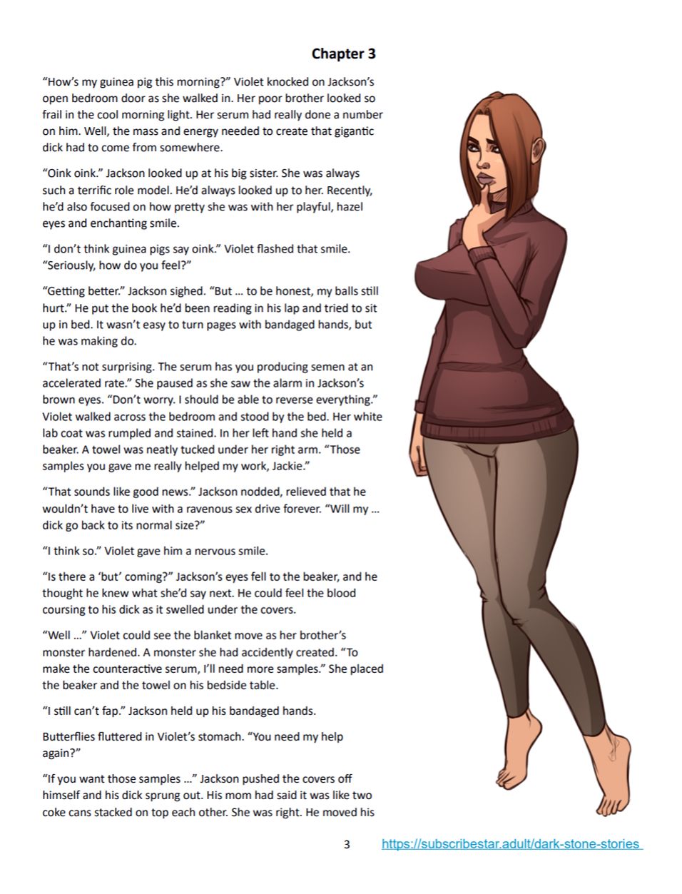 Serum 42XXL Chapter 3 by Dark Stone Stories page 3 full