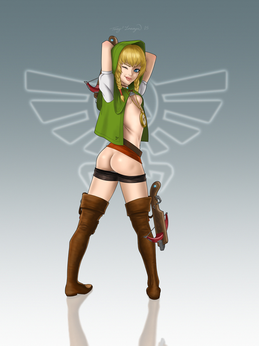 Linkle from Legend of Zelda page 7 full