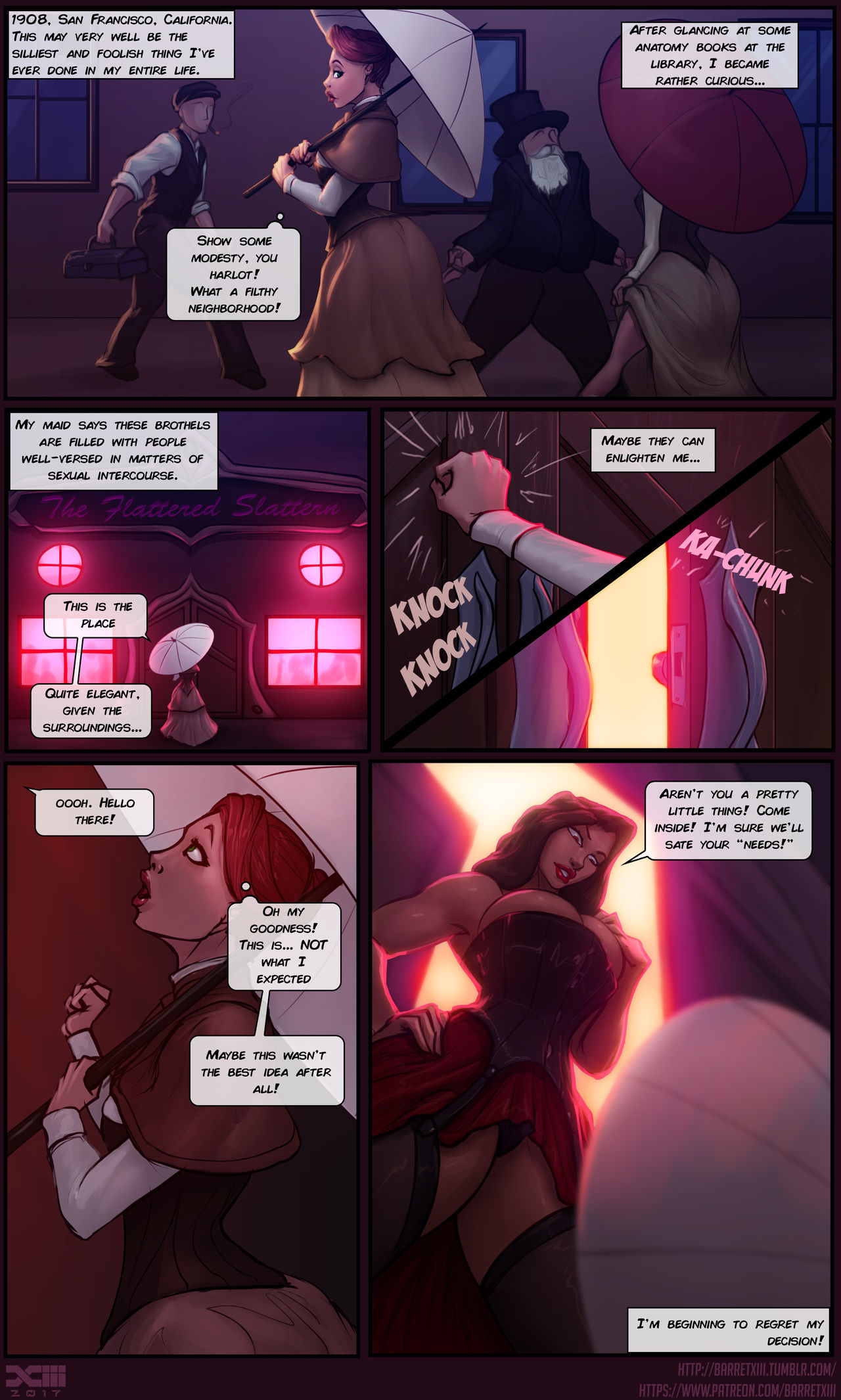 CYOA - Curious Socialite page 1 full