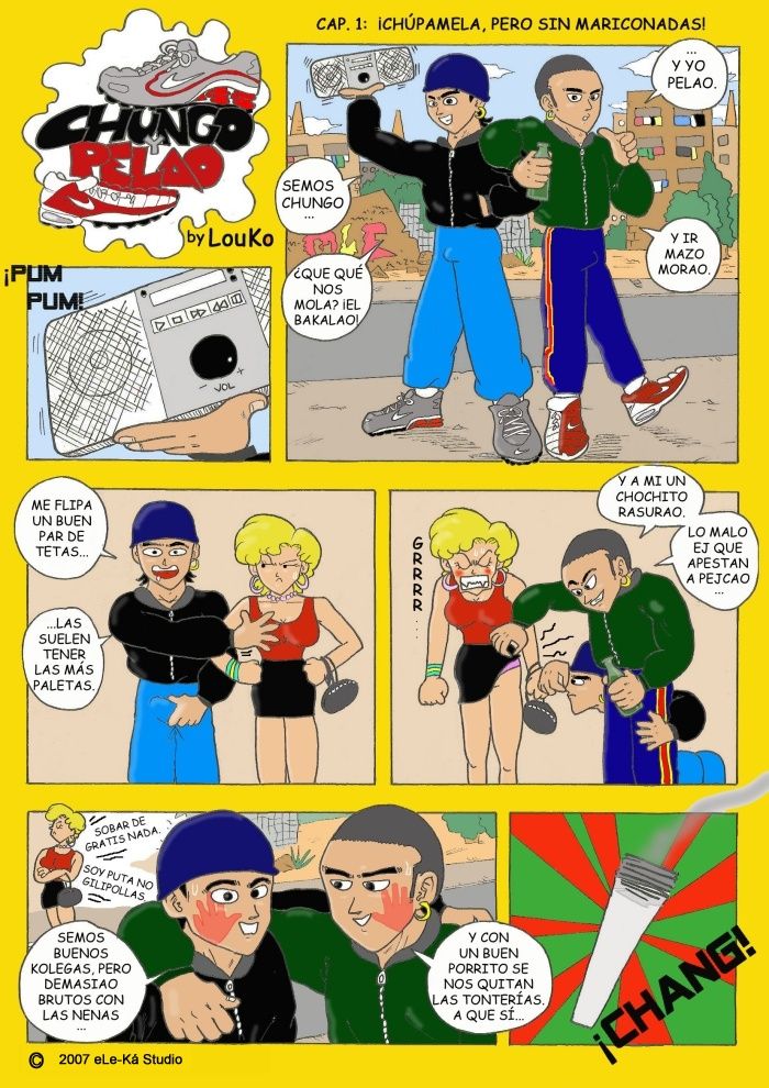 Chungo y Pelao. Vol. 1 page 1 full