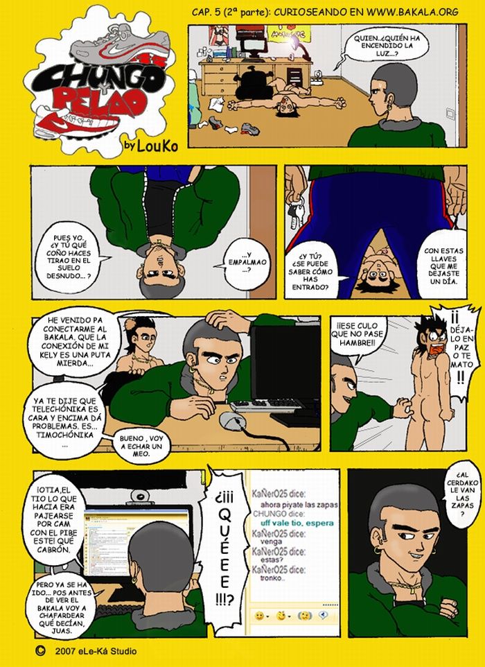 Chungo y Pelao. Vol. 1 page 9 full