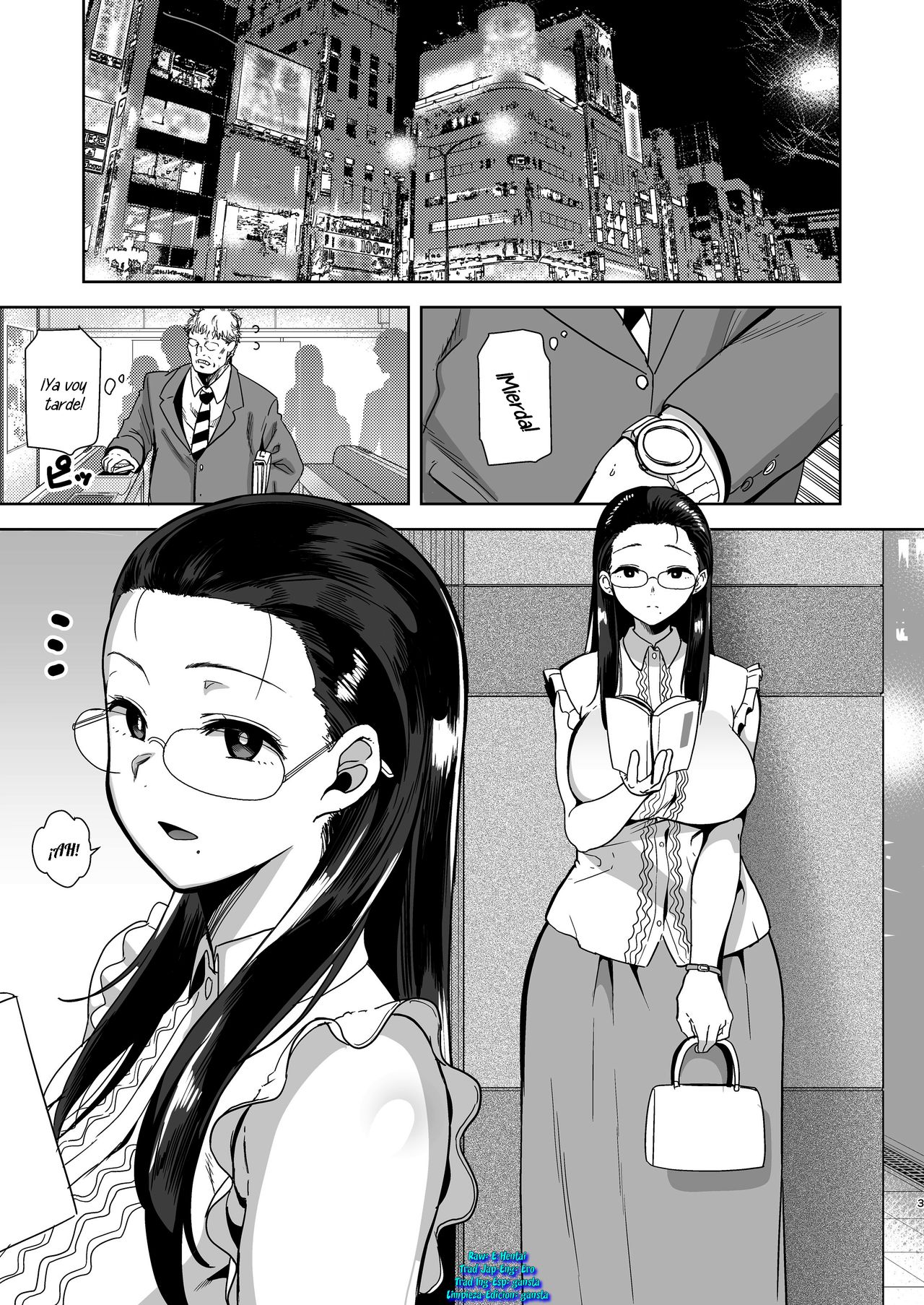 Seika Jogakuin Koutoubu Kounin Sao Oji-san page 2 full