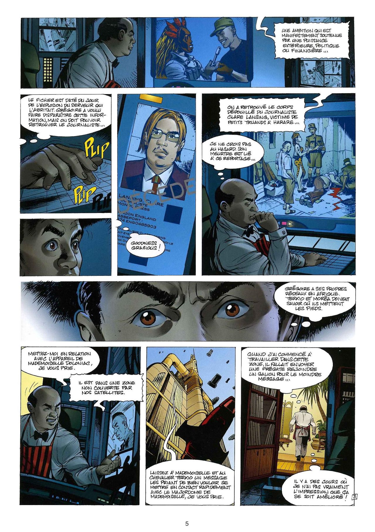 Morea - T5 - La brûlure des ténèbres page 5 full