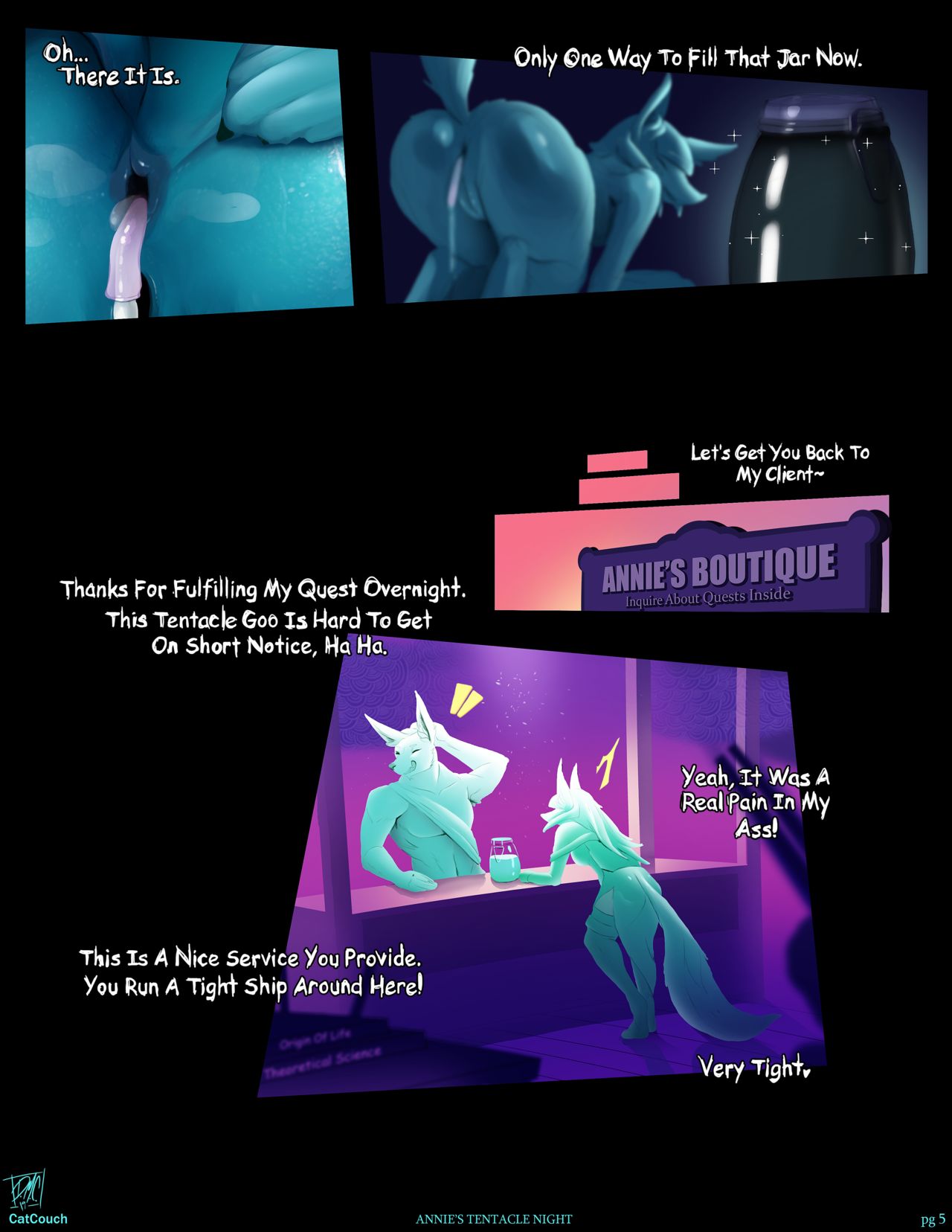 Annie Tentacle Night Comic page 6 full
