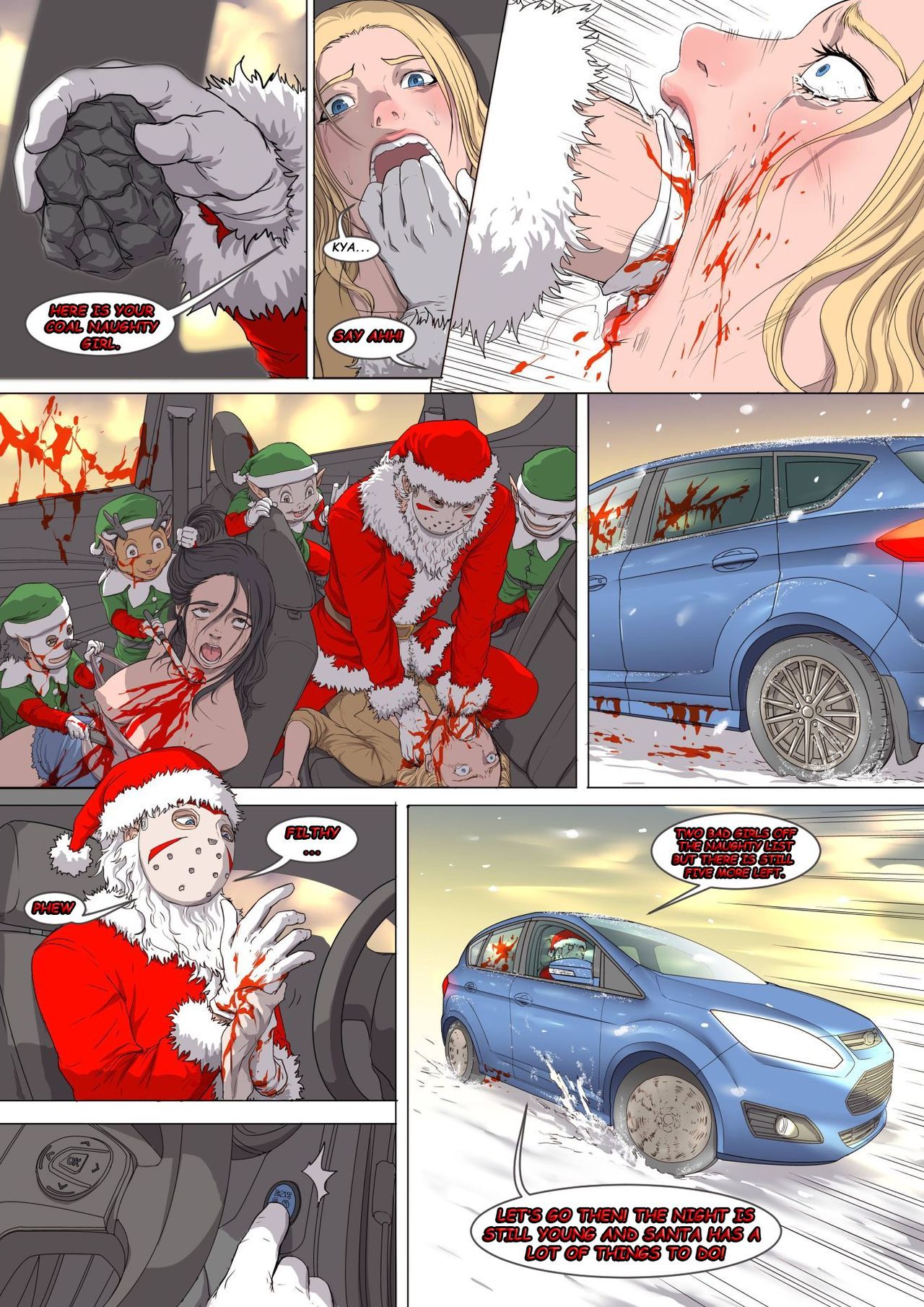 Bloody Christmas page 6 full
