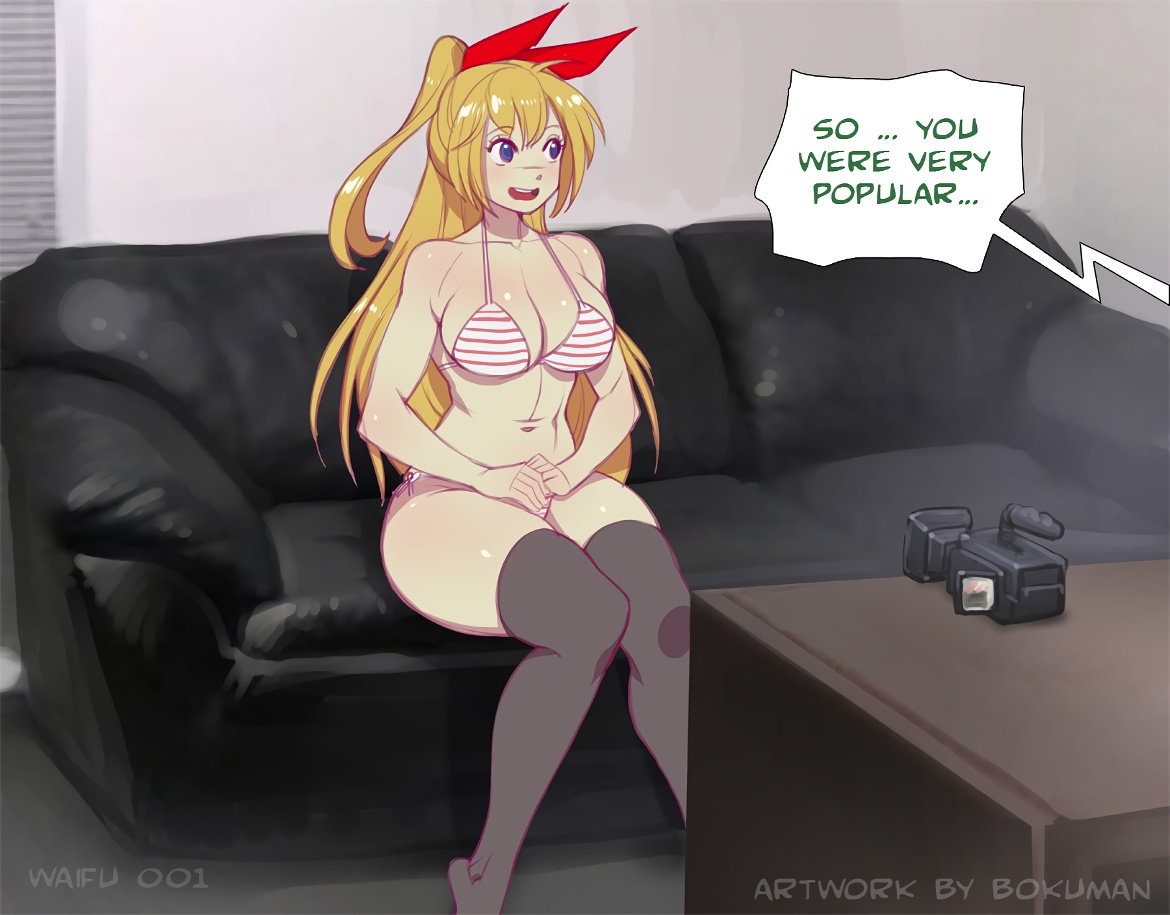 Waifus on Couch by Bokuman page 1 full