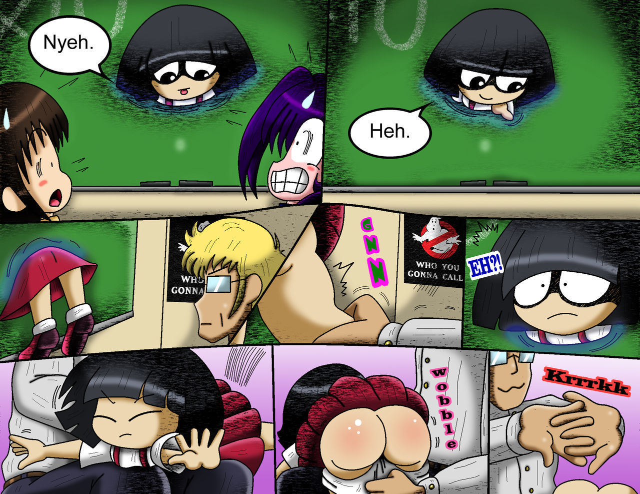 Hanako-san Spanking page 2 full