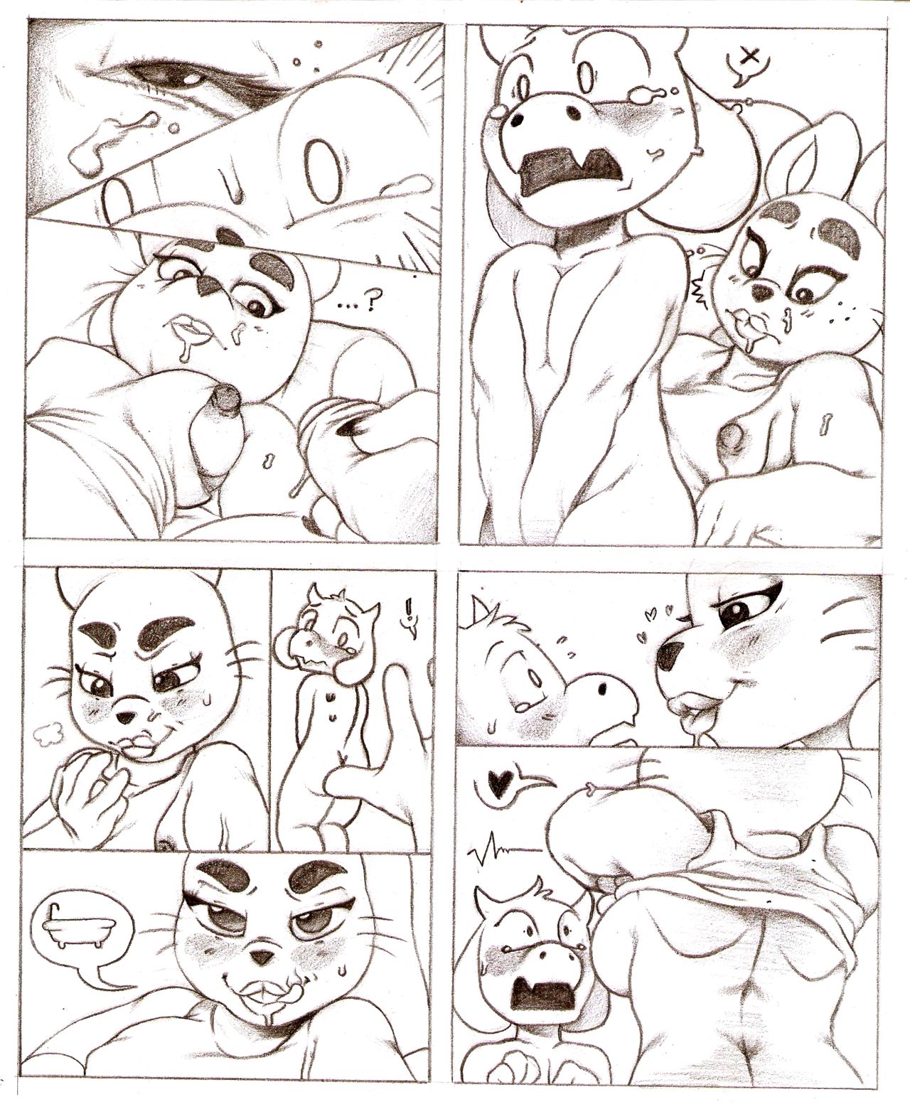Asriel's babysitter page 2 full