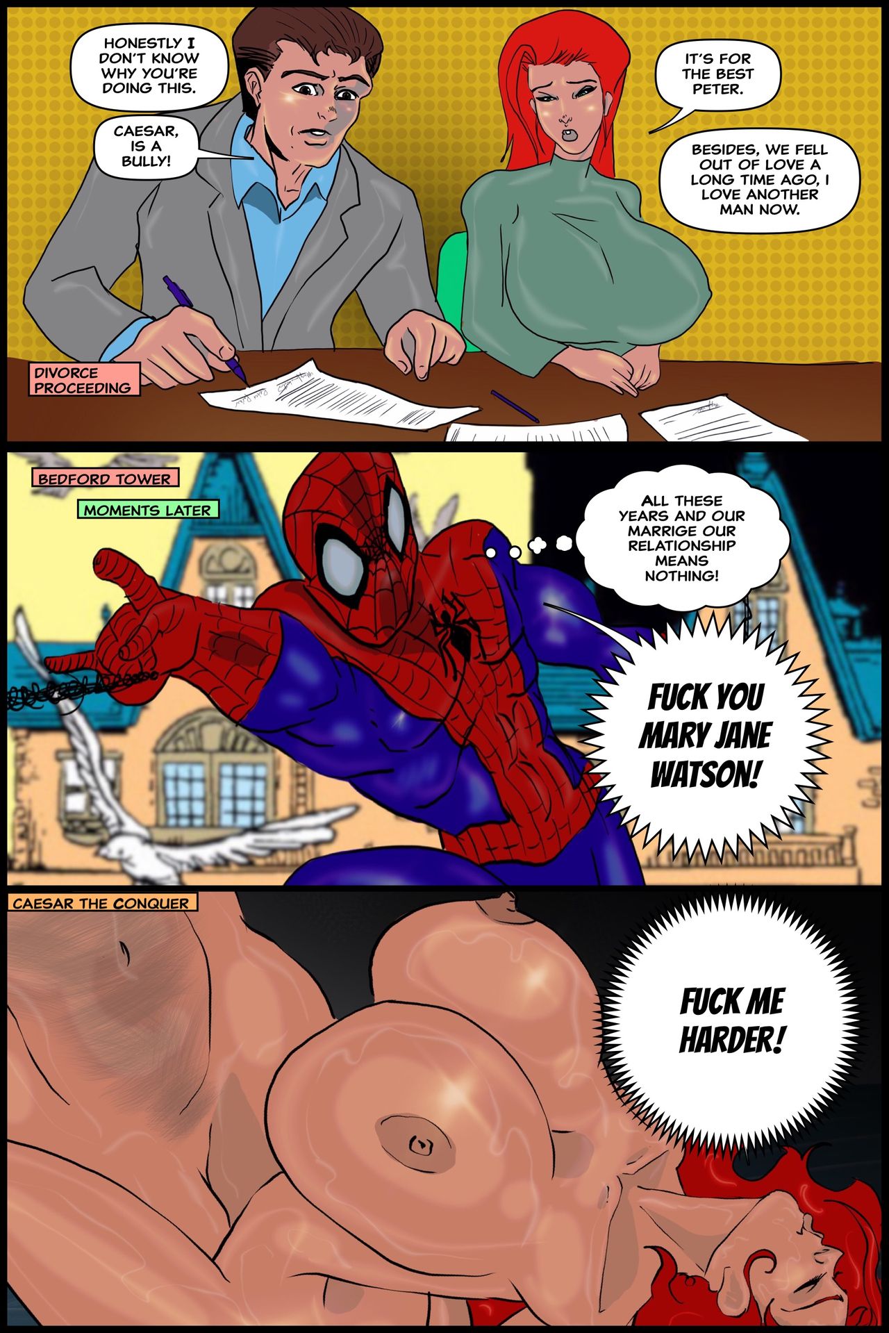 Mary Jane Watson in Caesar the Conquer page 7 full