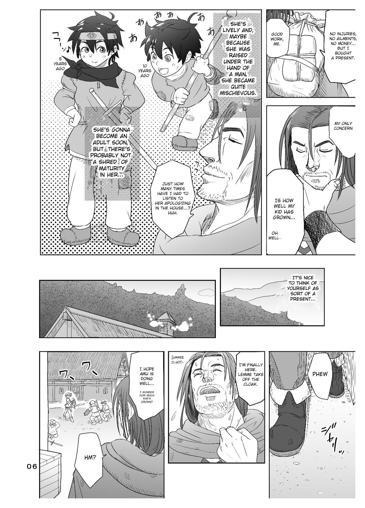 Datte Otoko wa Kedamono da mono Dai 1-wa Otou-san wa Ookami-san? page 6 full