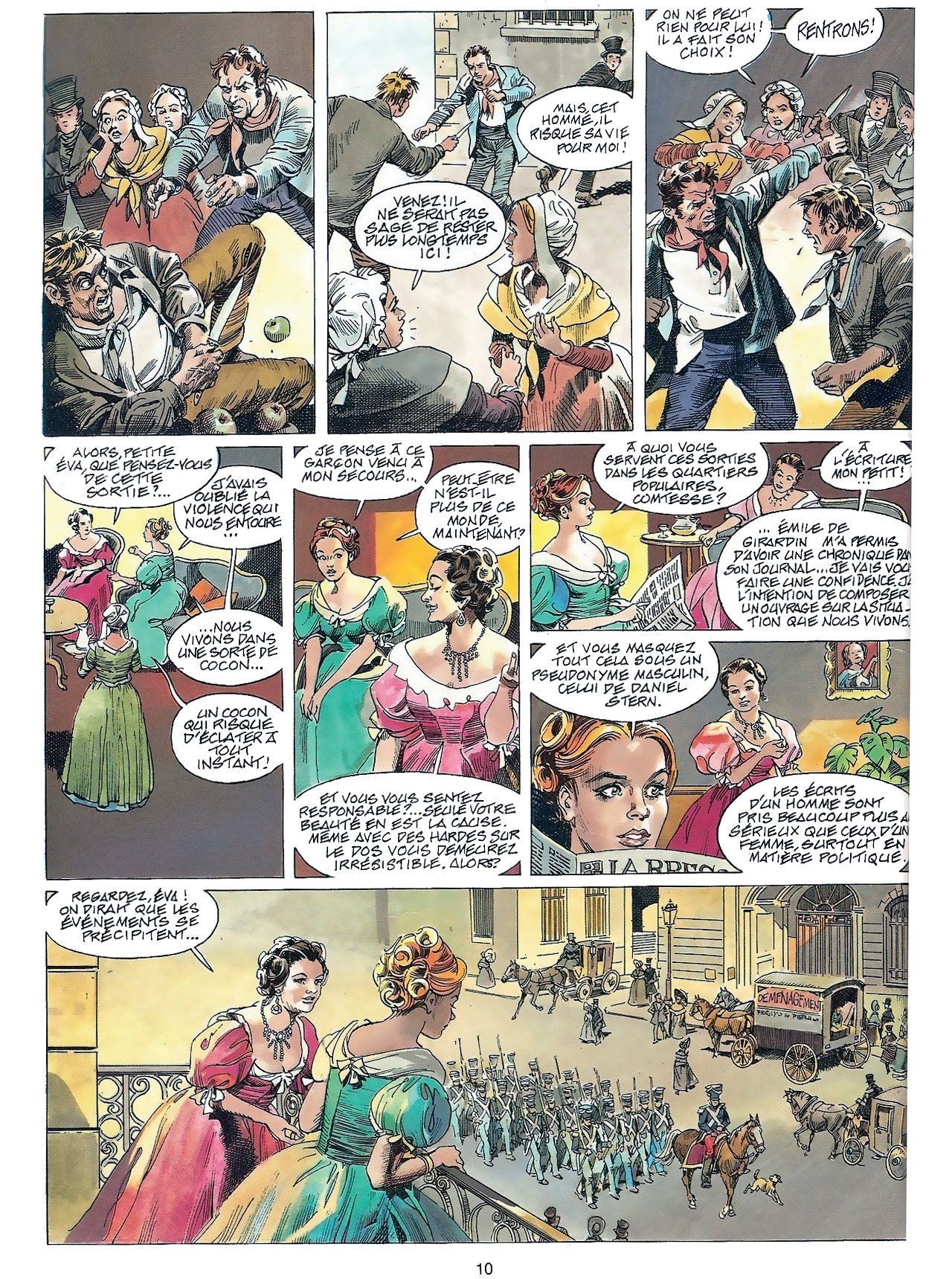 Courtisanes - T02 Des barricades pour Eva page 10 full