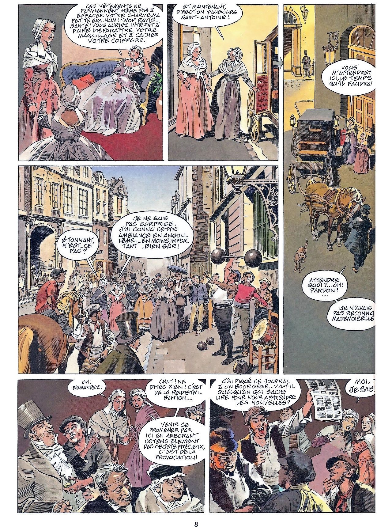 Courtisanes - T02 Des barricades pour Eva page 8 full