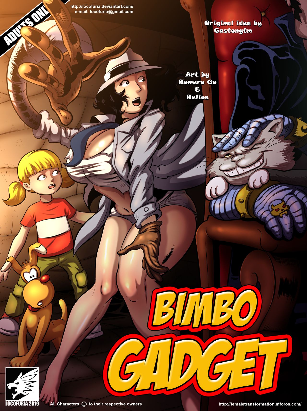 Bimbo Gadget page 1 full