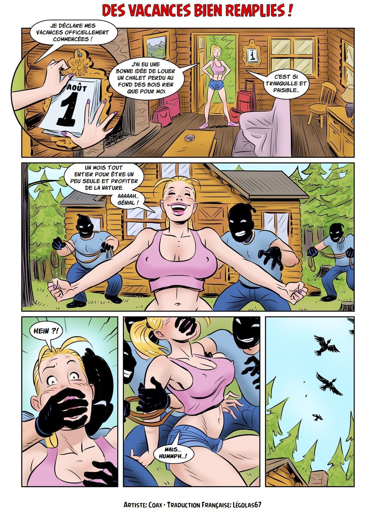 Des Vacances bien Remplies ! page 1 full