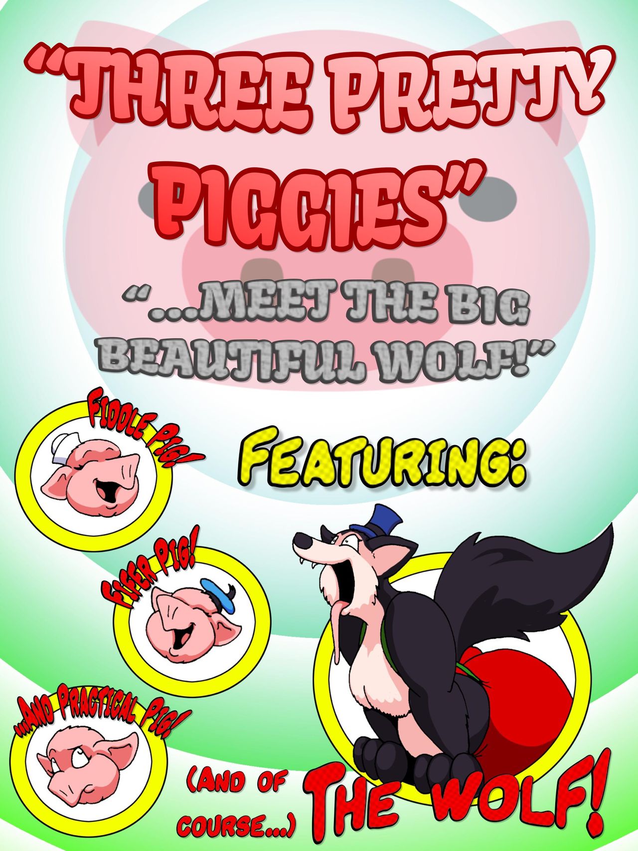 Three Pretty Piggies page 1 full