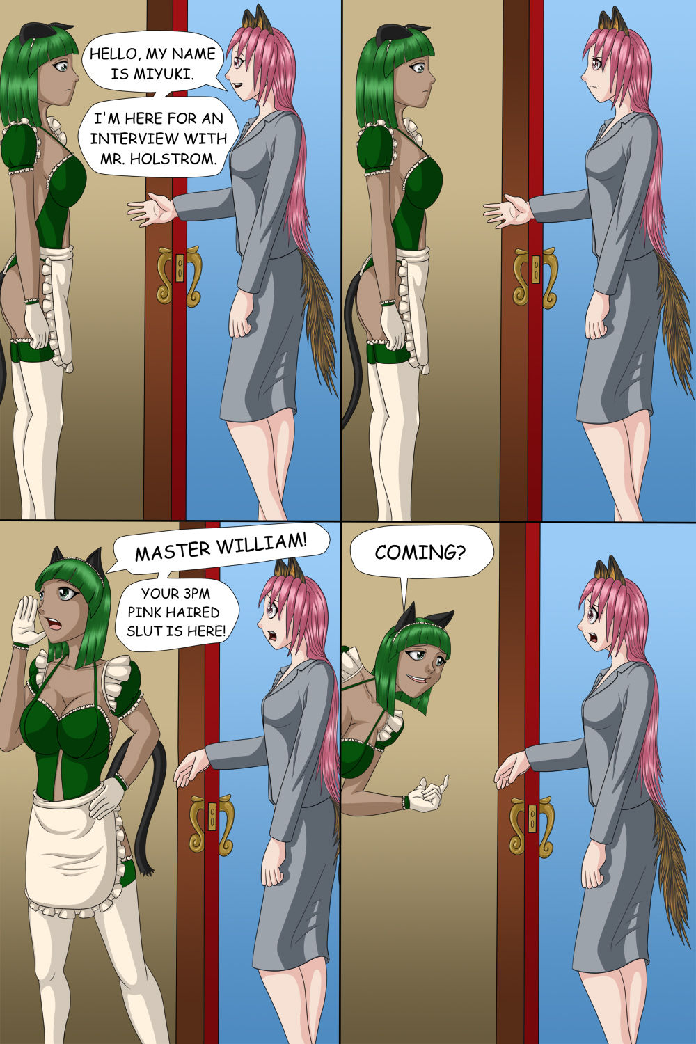 The Cat House Vol. 1: The Interview page 10 full