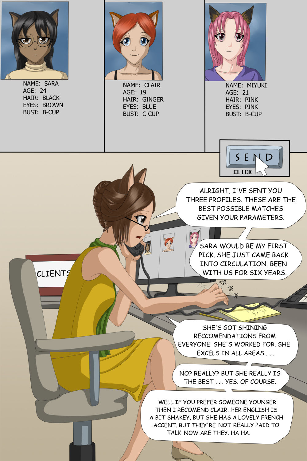 The Cat House Vol. 1: The Interview page 4 full