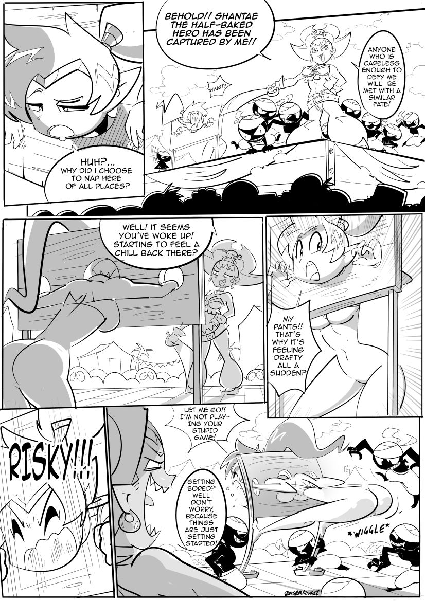 Shantae and Risky's Revenge page 1 full