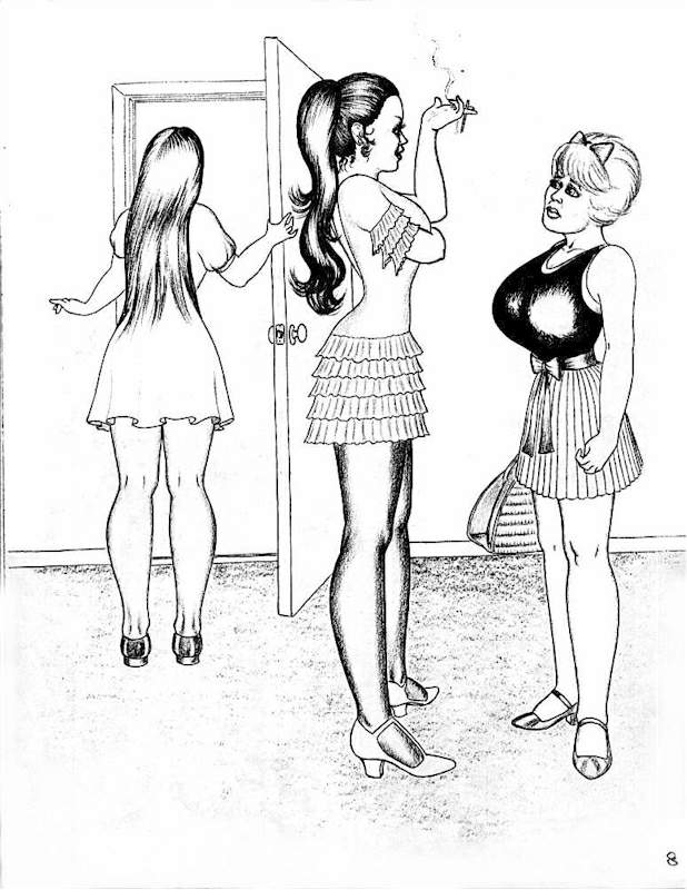Thomas - Big Barbara in Severe Breast Bondage Complete page 8 full