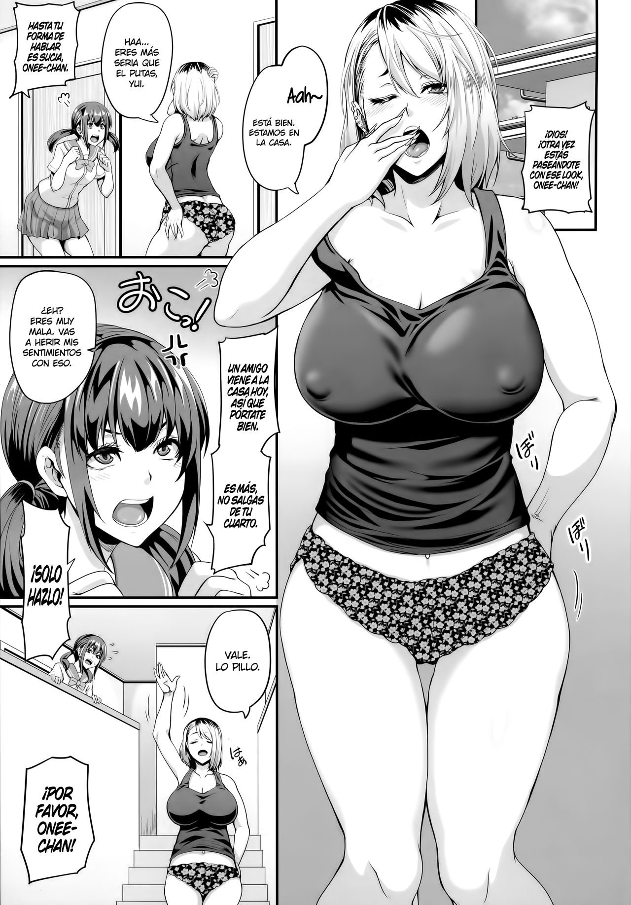 Kanojo no Ane wa Gal de Bitch de Yariman de page 3 full
