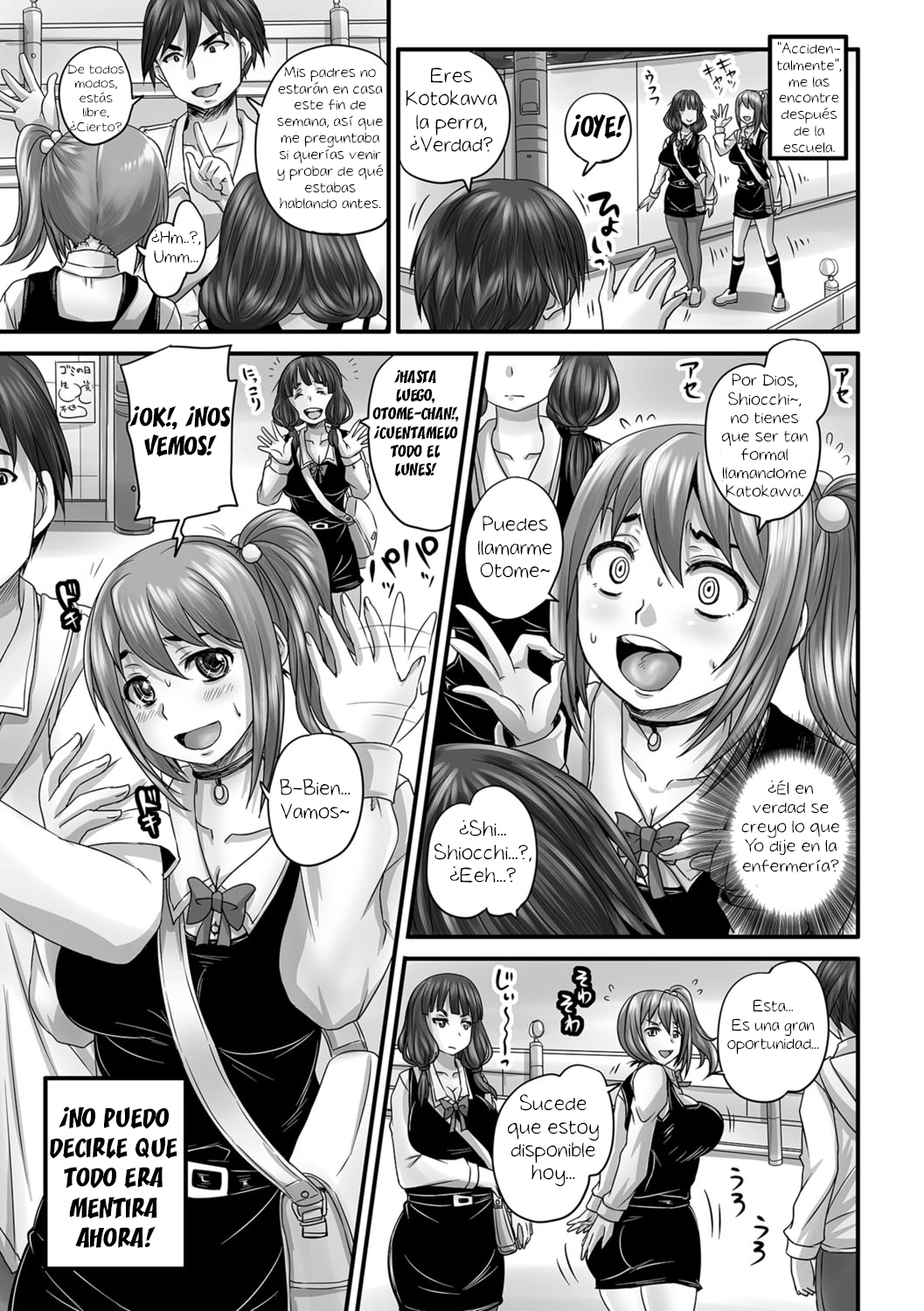 Usokki Bitch no Shotaiken | Lying Bitch's First Sexual Experience page 5 full