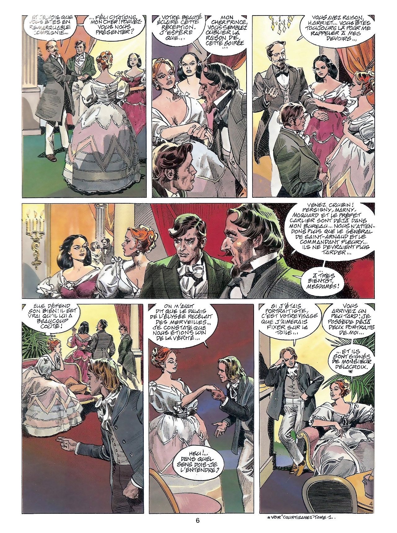 Courtisanes - T03 Une palette pour Eva page 6 full