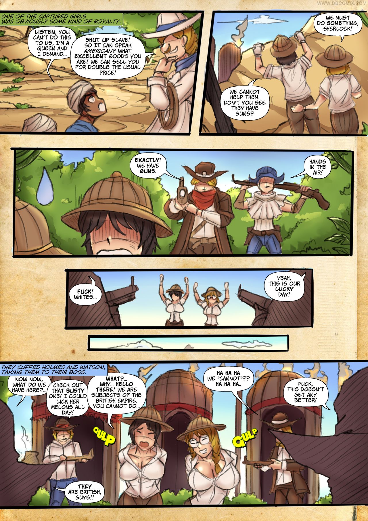 Sherlock Holmes 4 Crossover Boundy Hunter page 7 full
