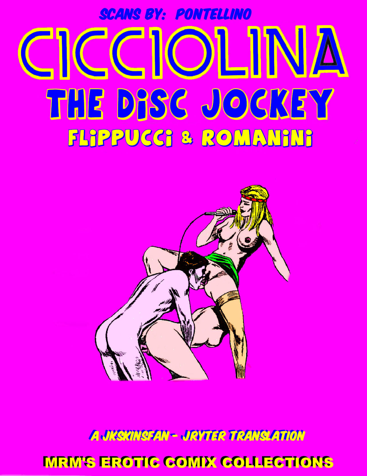 CICCIOLINA - THE DISC JOCKEY - ENGLISH - A JKSKINSFAN / JRYTER TRANSLATION page 1 full