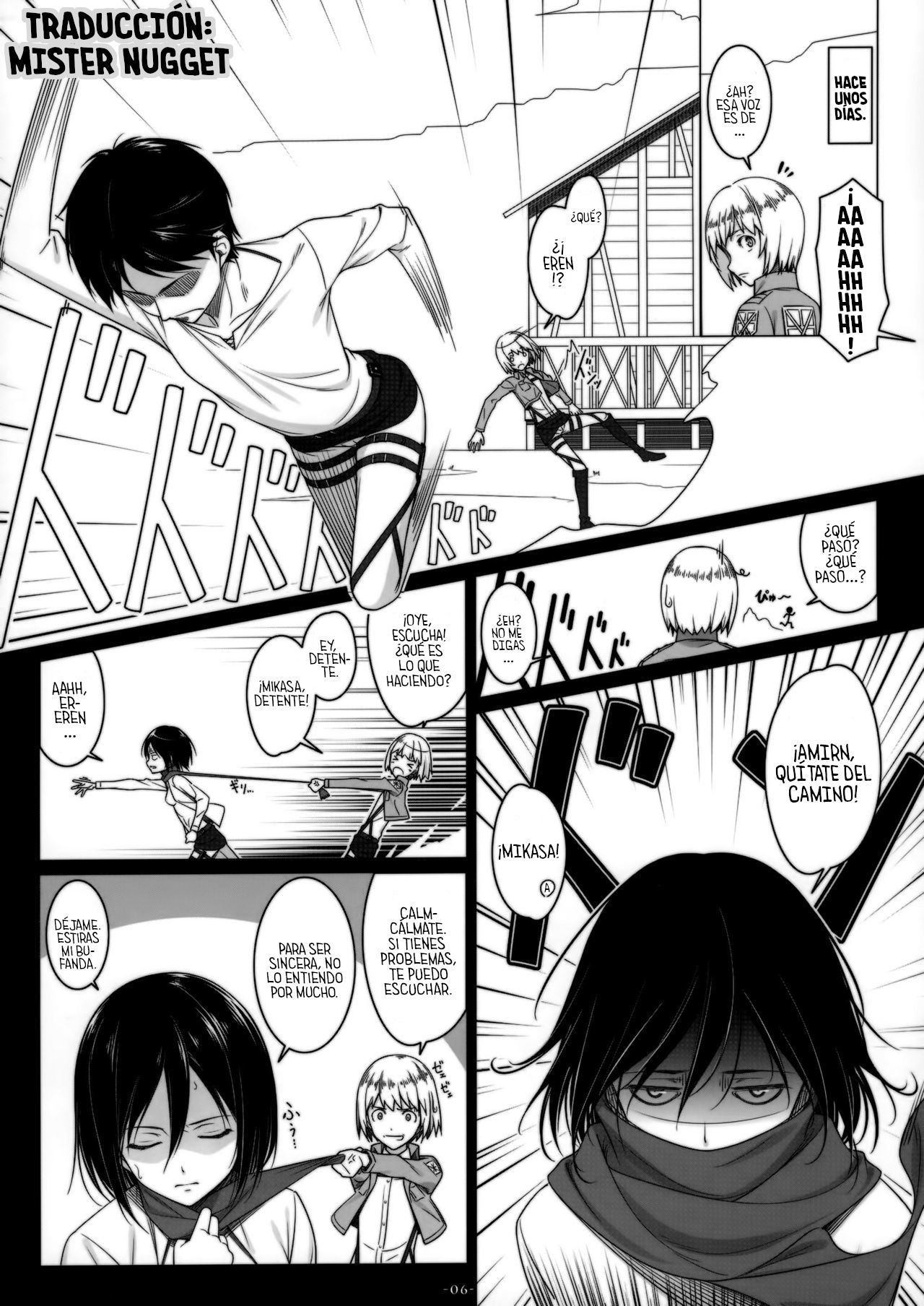 ATTACK ON MIKASA page 5 full