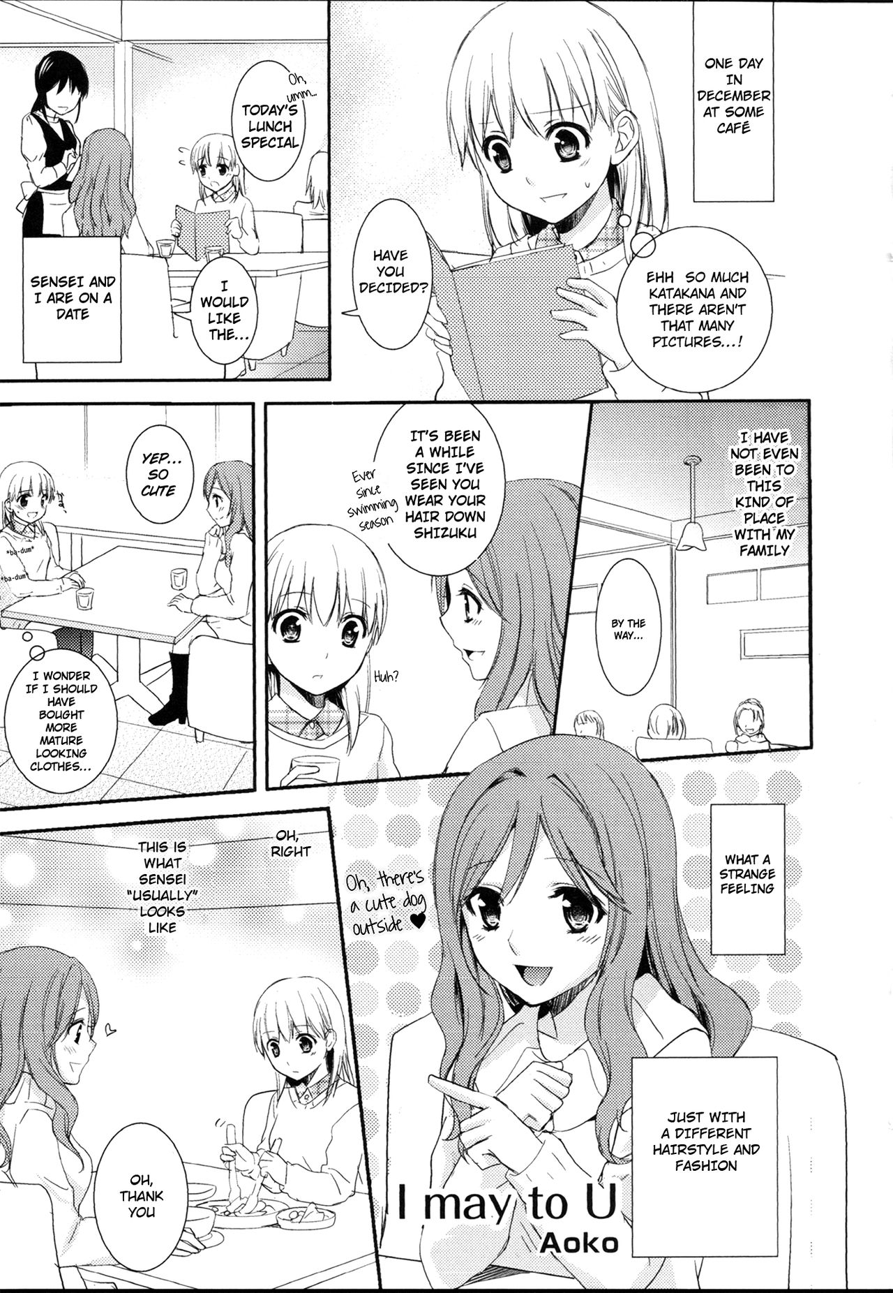 I May to U page 1 full