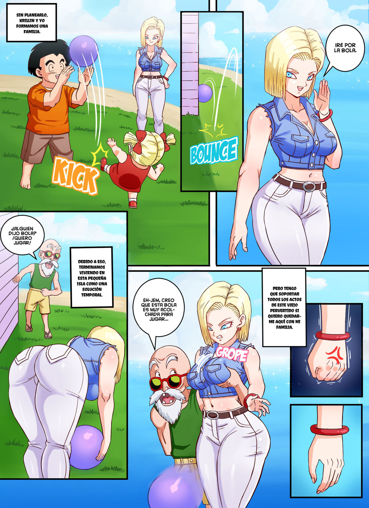 Android 18 x Roshi page 2 full
