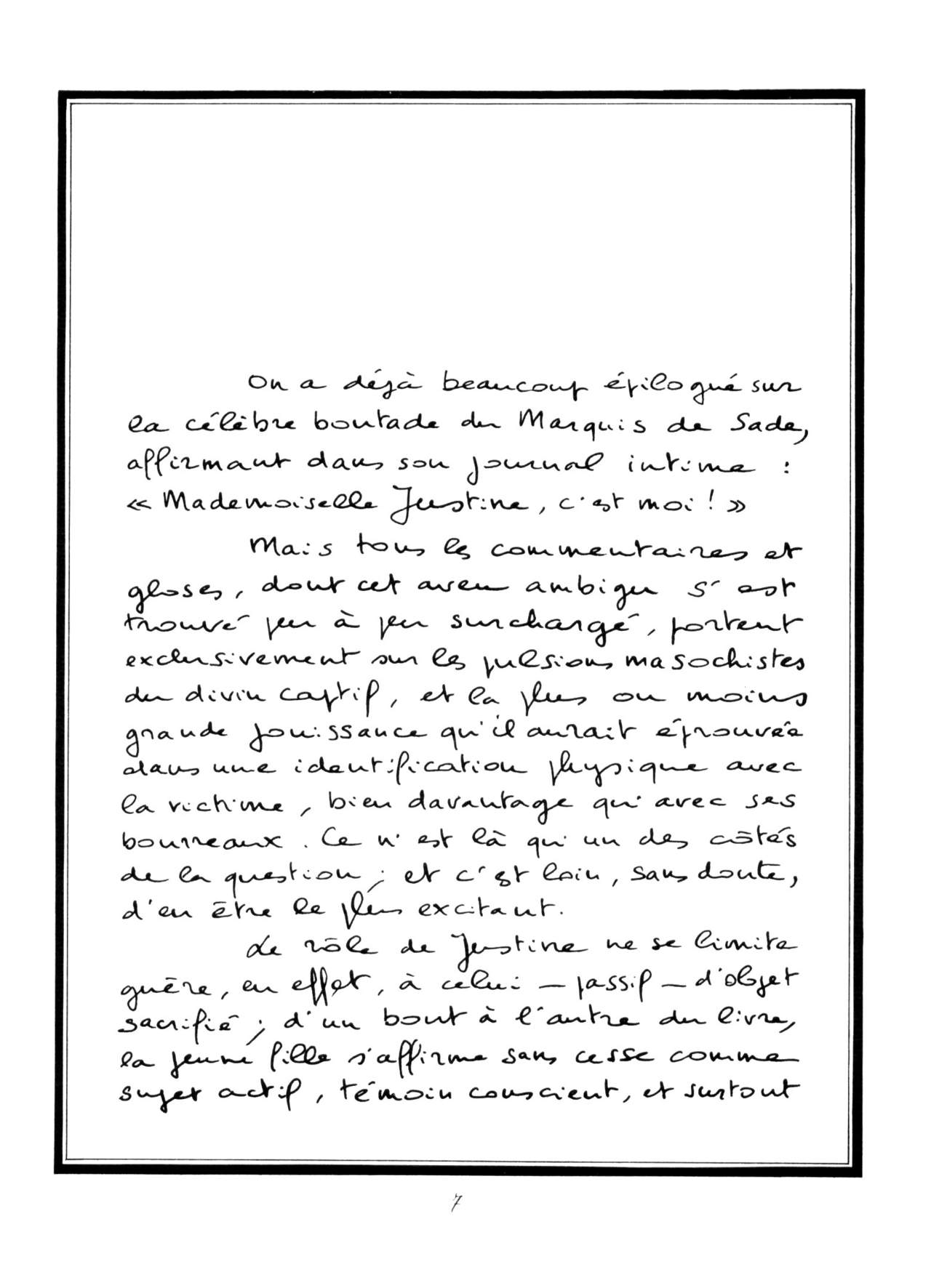 La Nouvelle Justine  page 5 full