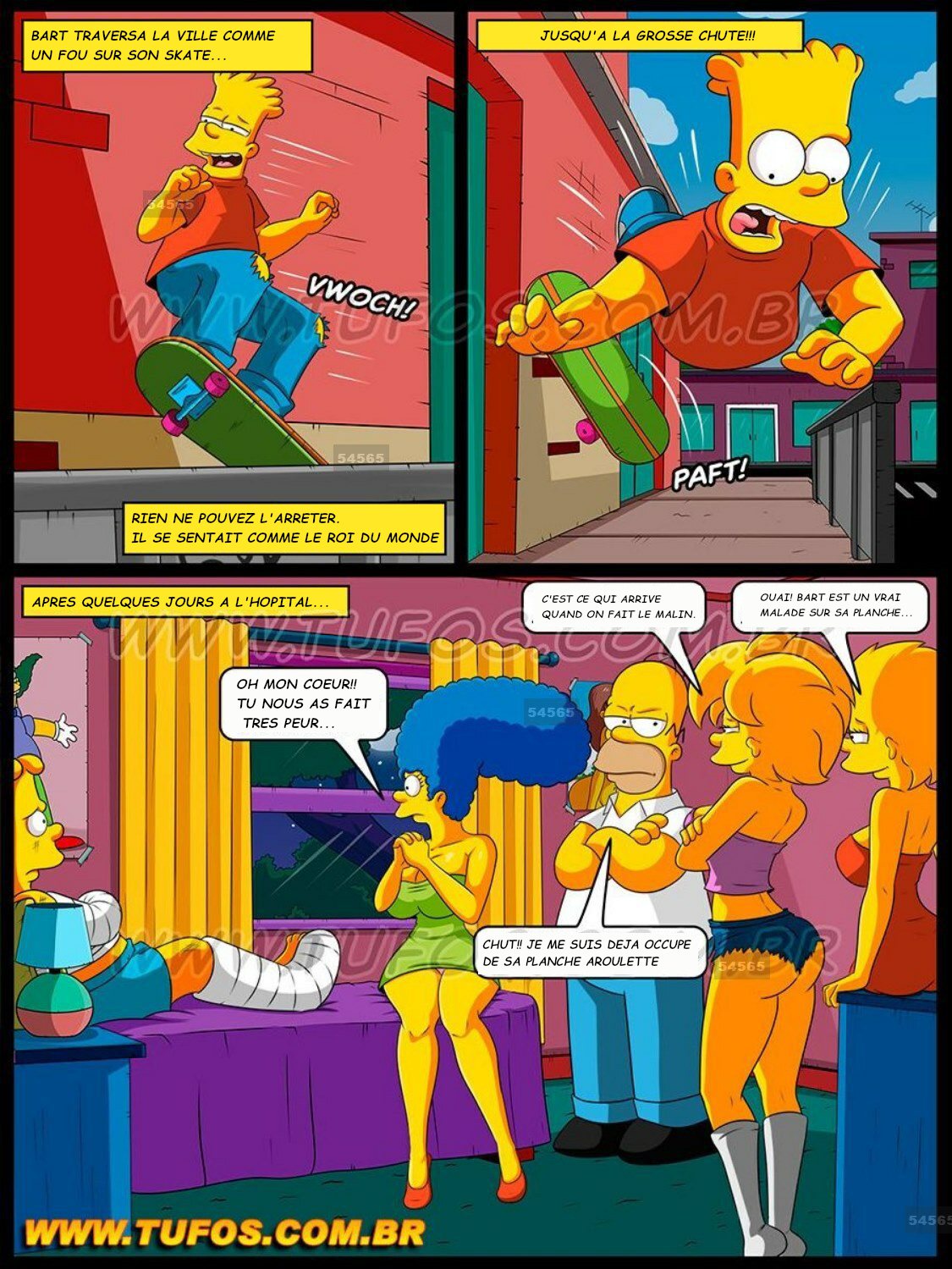 THE SIMPSONS 11  Toilette trés intimes. page 2 full