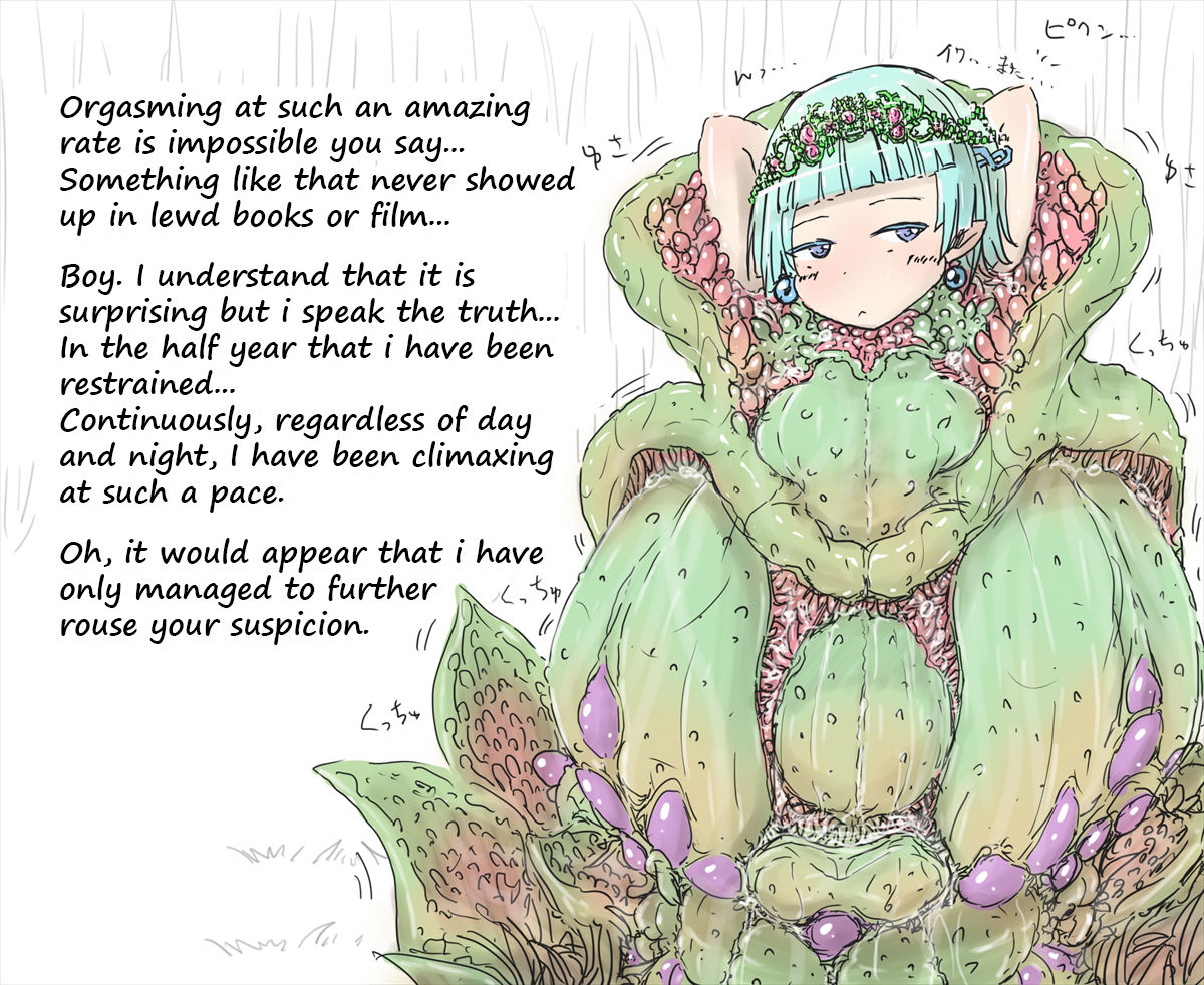 A Princess Trapped in a Tentacle Plant Can only Ask for Salvation from a Forced Orgasm Hell page 6 full