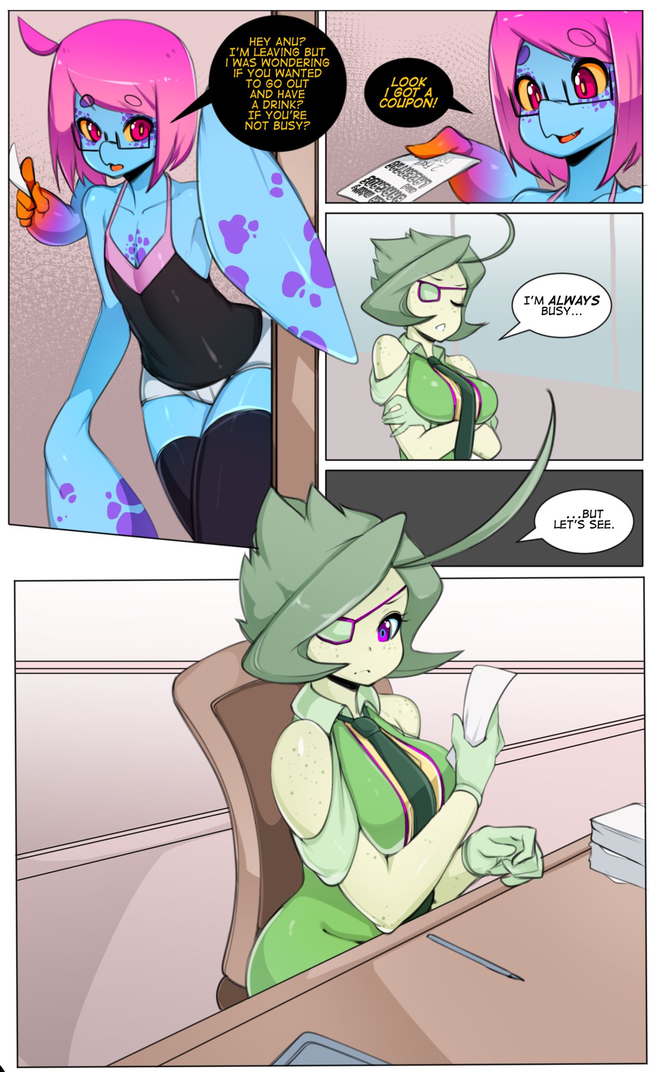 Amateur Night page 1 full