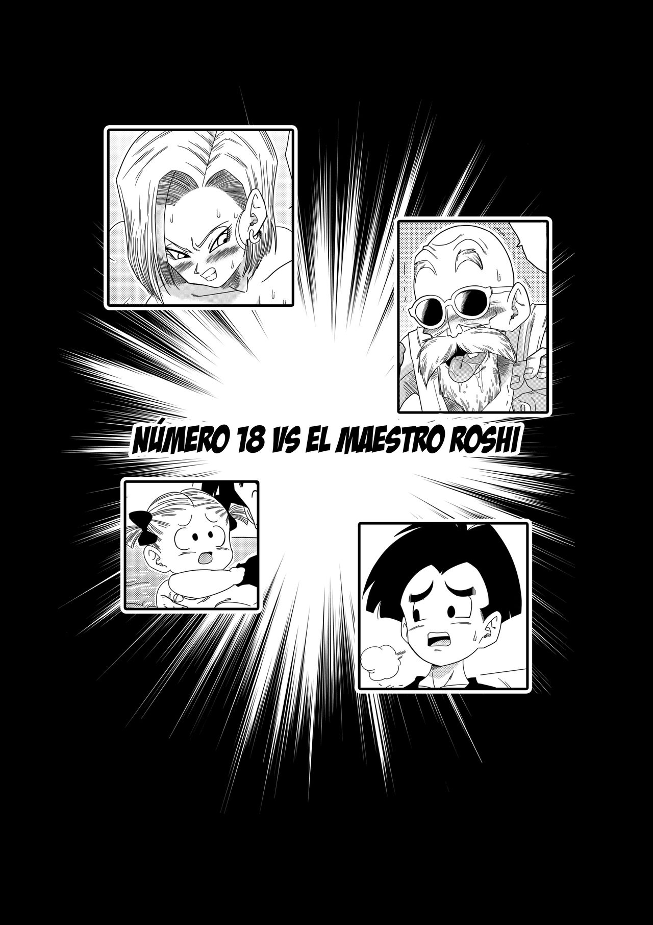Número 18 VS El Maestro Roshi page 4 full
